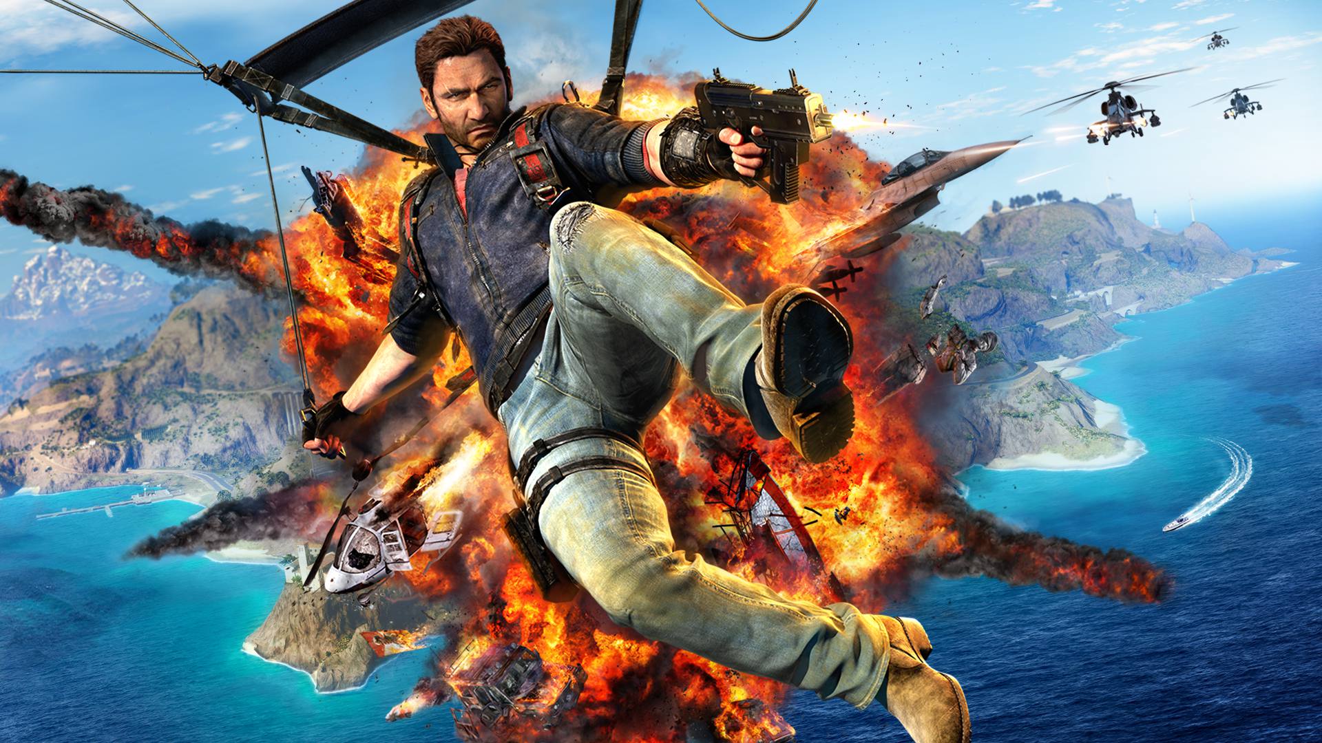 Wallpaper Just cause 3, video game