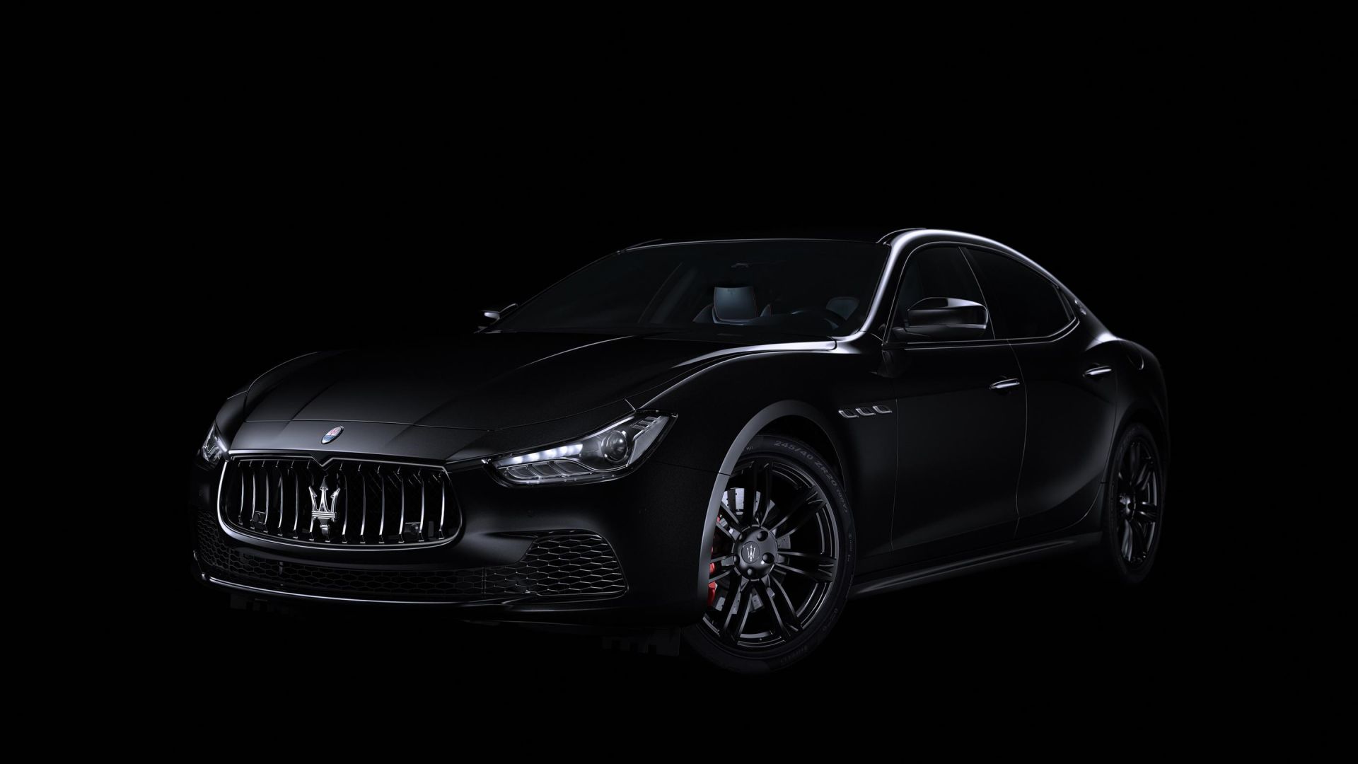 Wallpaper 2017 Maserati Ghibli Nerissimo Edition, special edition, 2017 black luxury car