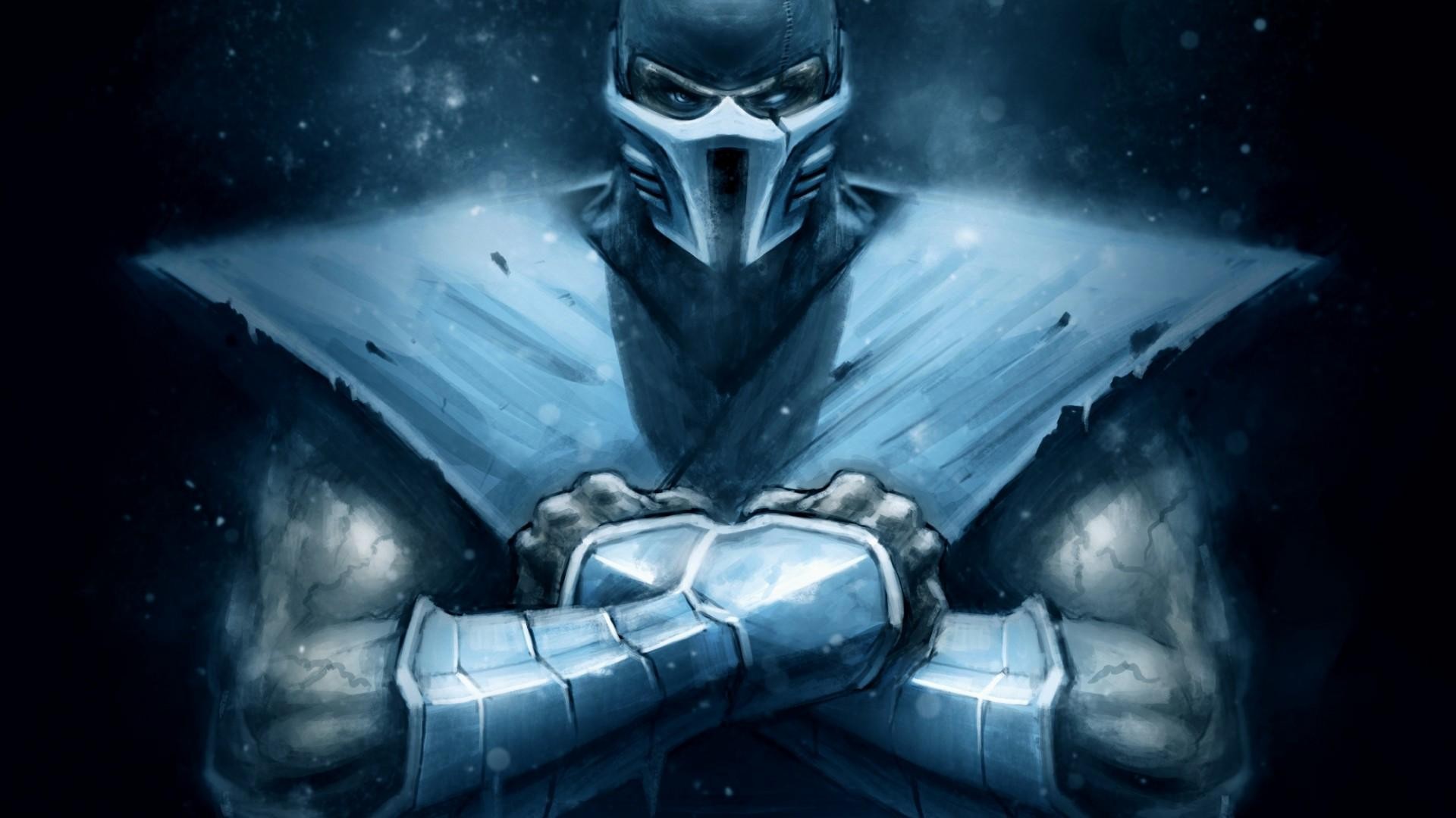 Wallpaper Sub-Zero, Mortal Kombat video game, warrior