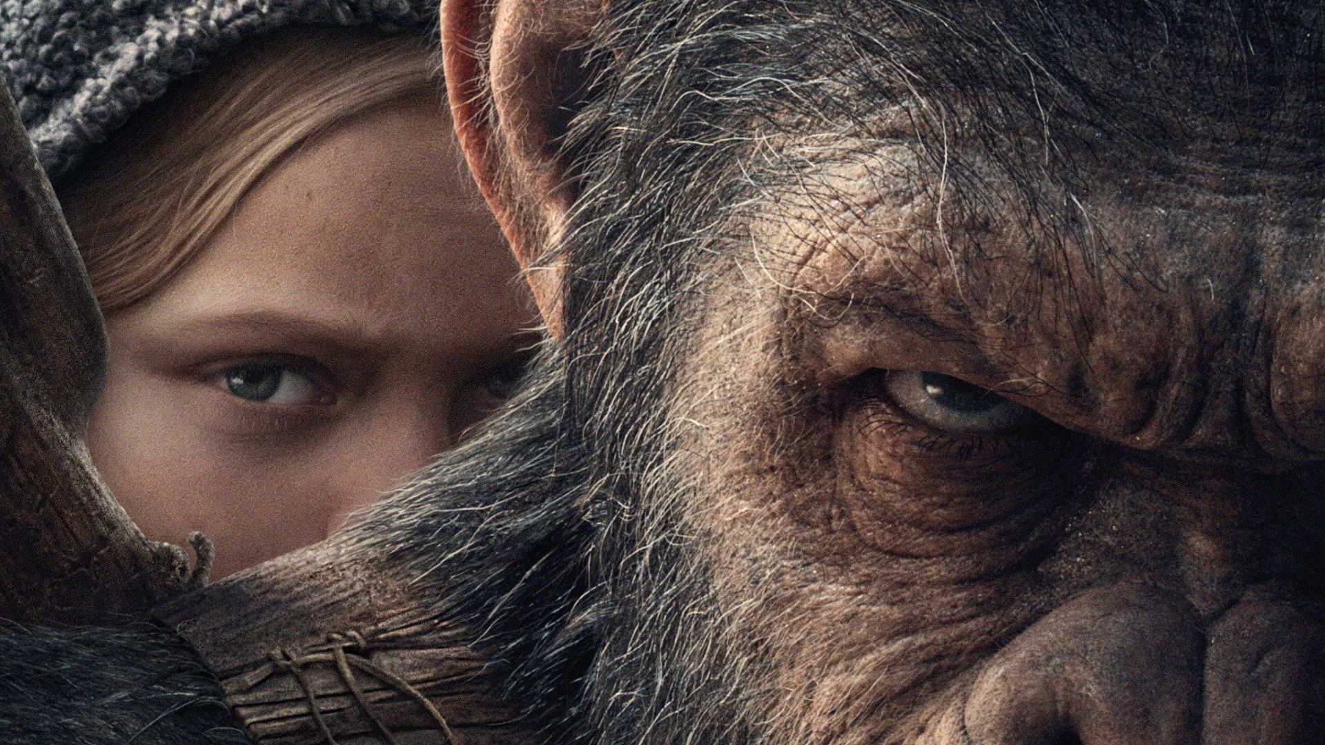 Wallpaper War for the Planet of the Apes, 2017 movie, monkey, muzzle