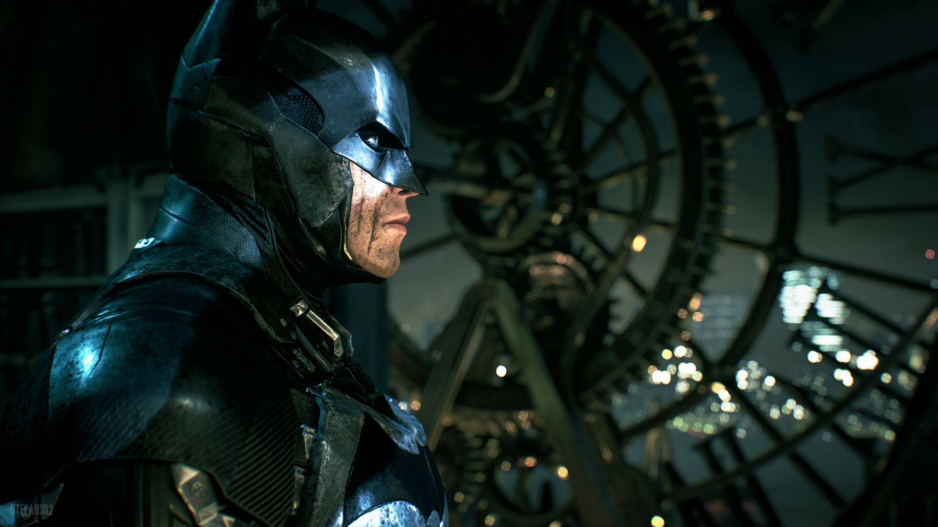 Wallpaper Batman: Arkham Knight, game, dark, batman