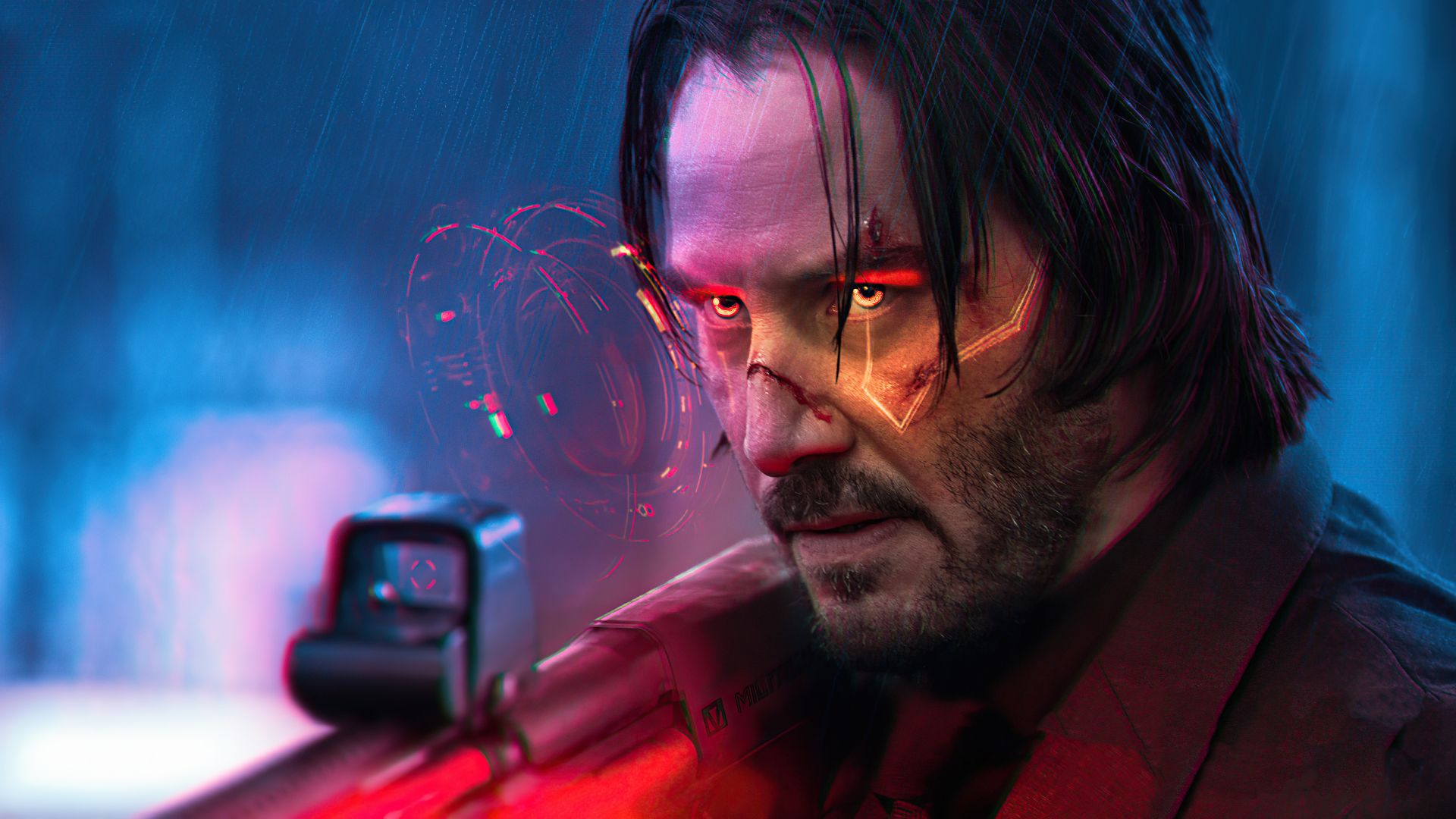 Wallpaper Game, 2020, Keanu Reeves, cyberpunk 2077