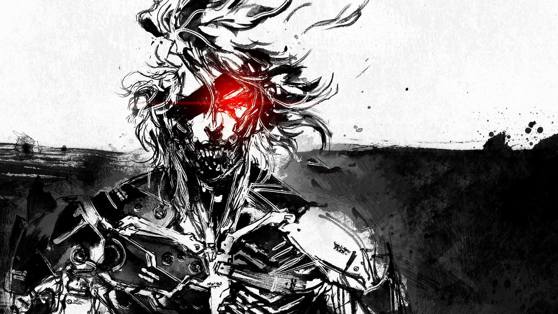 Wallpaper Raiden, Metal Gear Rising: Revengeance, Video game, art