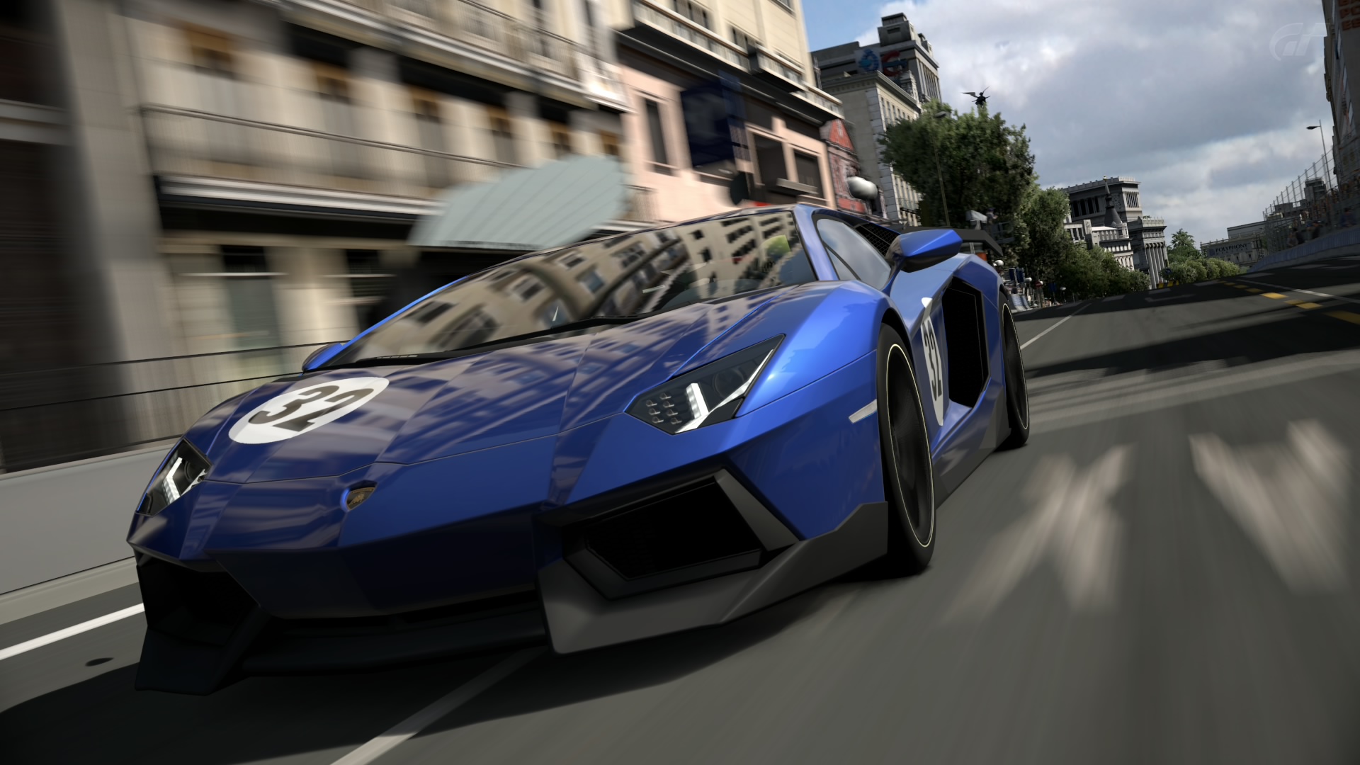 Desktop Wallpaper Gran Turismo 6, Lamborghini Aventador ...