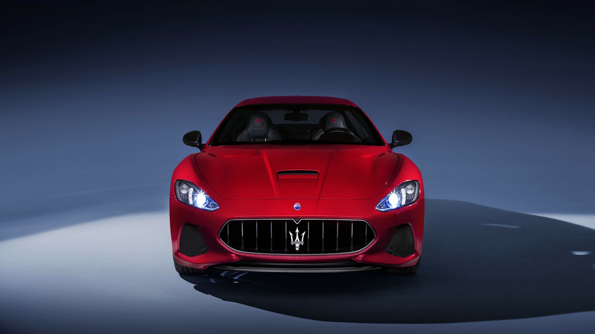 Wallpaper Maserati GranTurismo, luxury car, red car, 4k
