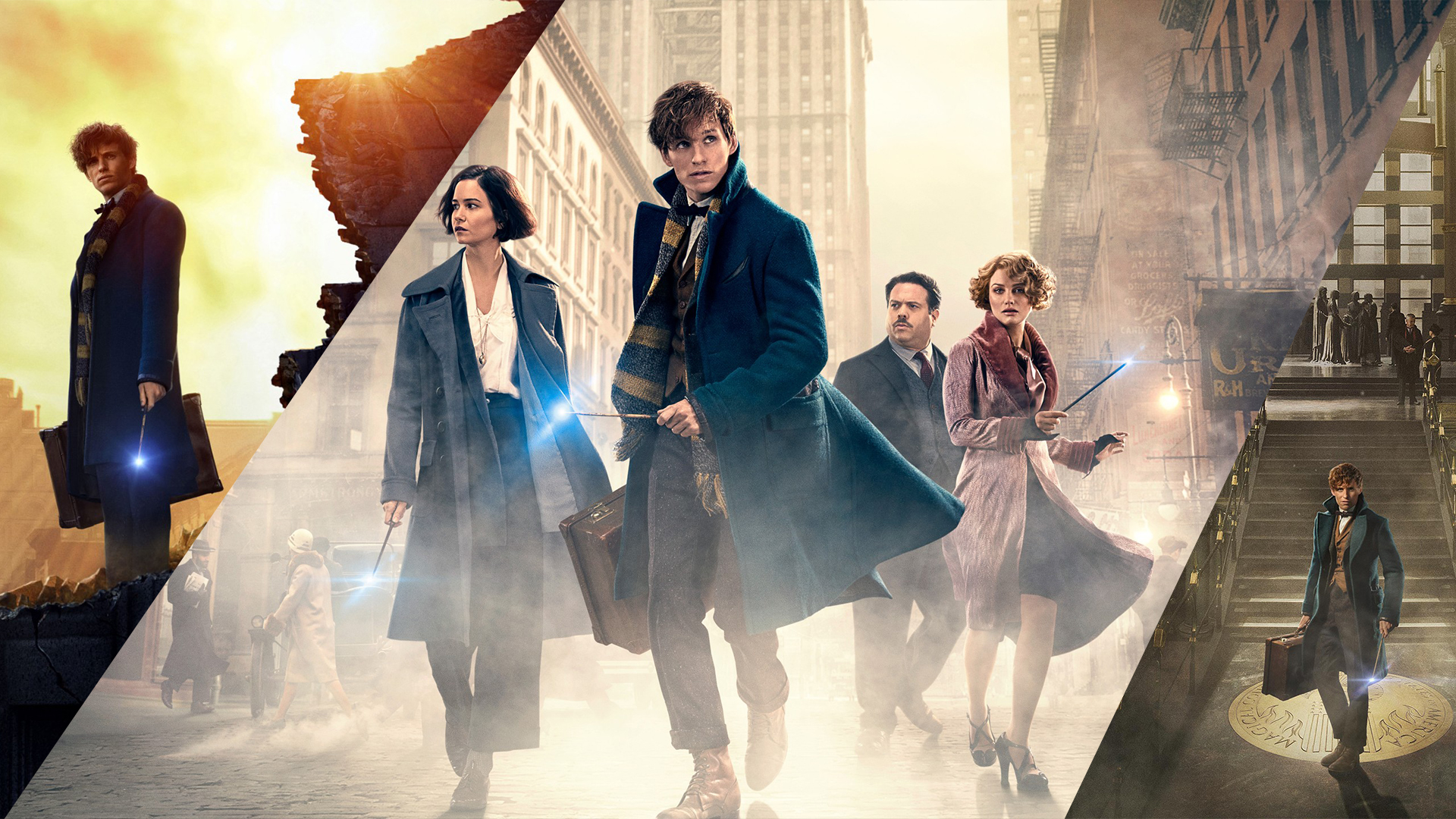 Wallpaper Fantastic Beasts and Where to Find Them, Eddie Redmayne, fantasy movie