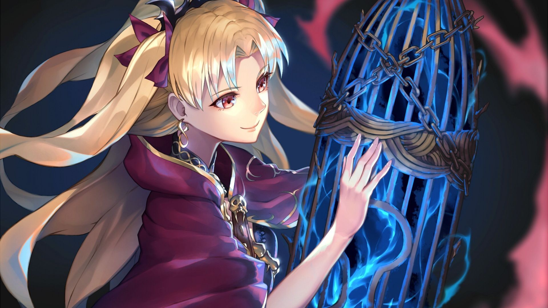 Wallpaper Witch, Ereshkigal, Fate/Grand Order, blonde girl
