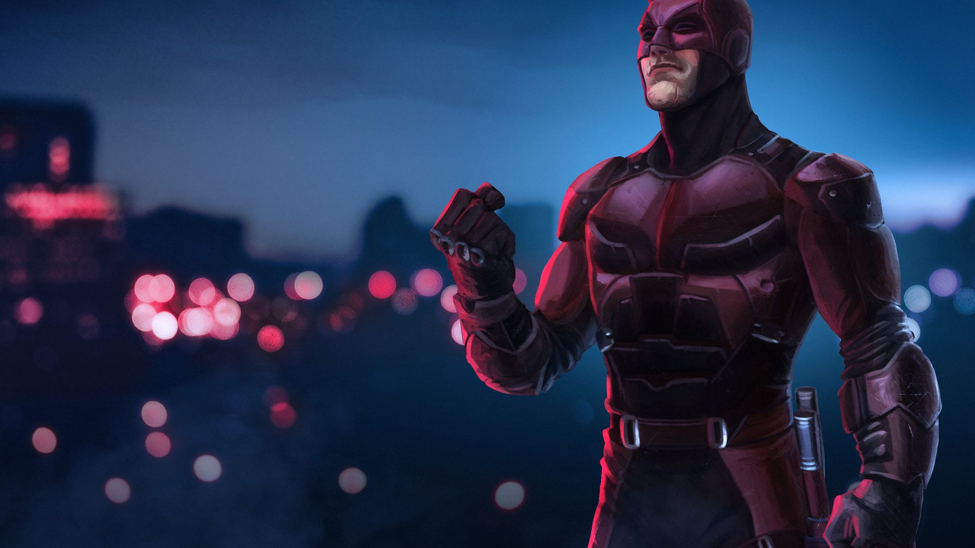 Wallpaper Daredevil, superhero, marvel comics, artwork