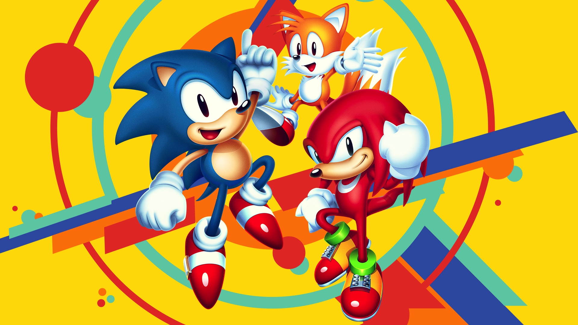 Wallpaper Sonic mania, 2017, video game
