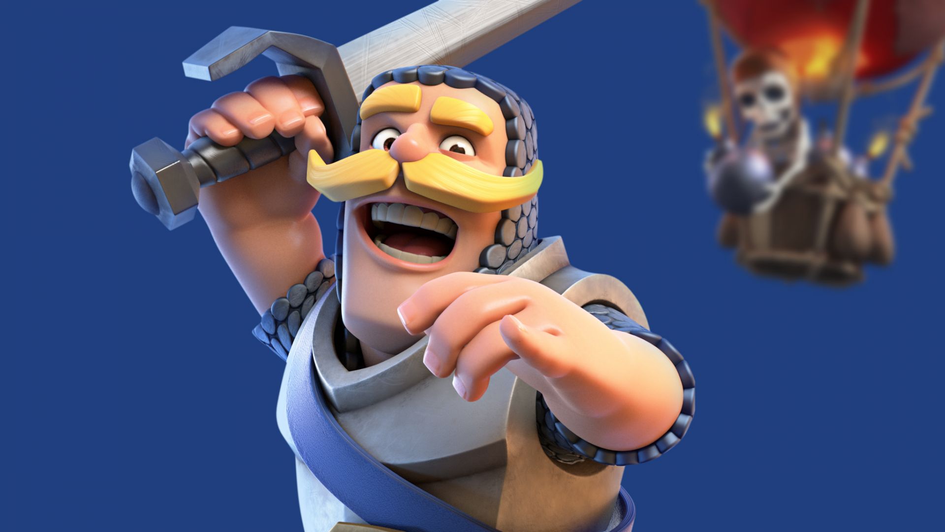 Wallpaper Clash royale, soldier, mobile game