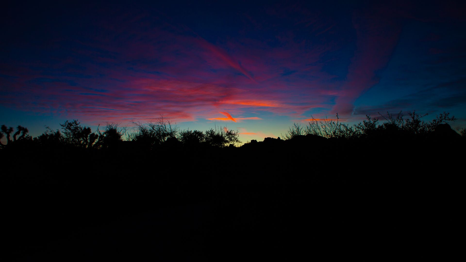 Wallpaper Sunset, sky, 4k