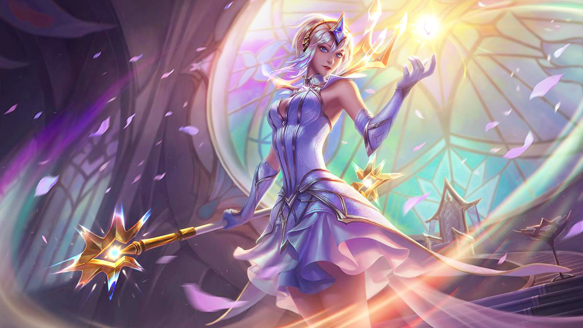 Wallpaper Lux from league of legends