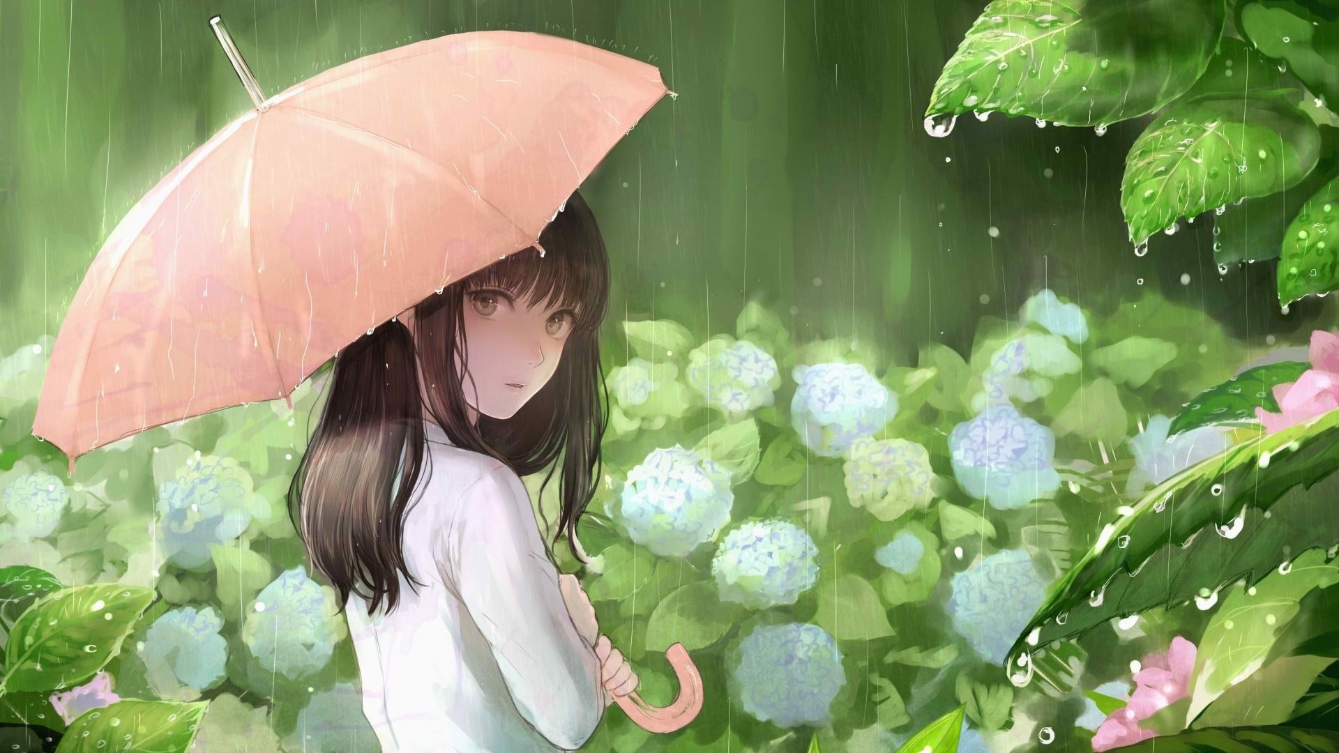 100 Rain Anime Wallpapers  Wallpaperscom