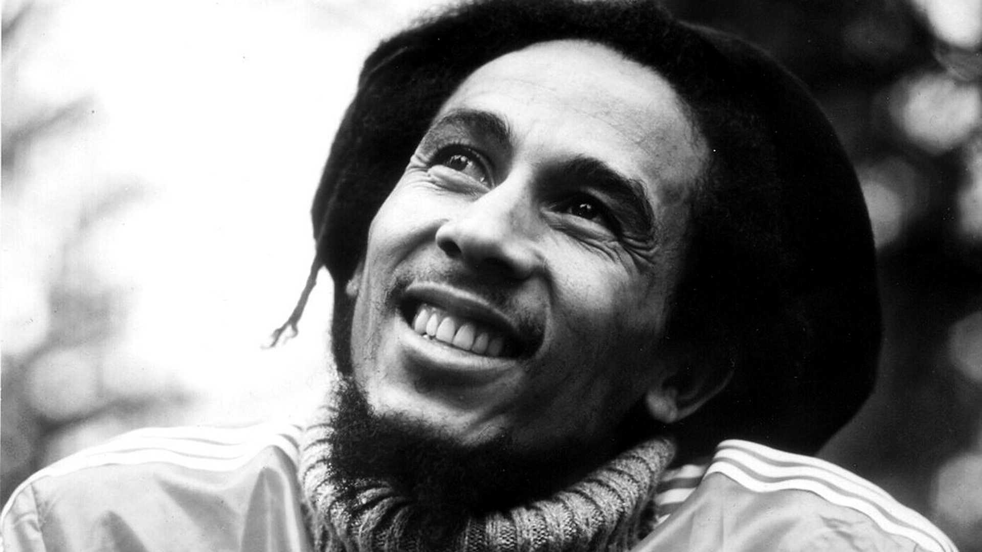 Wallpaper Singer Bob Marley, monochrome