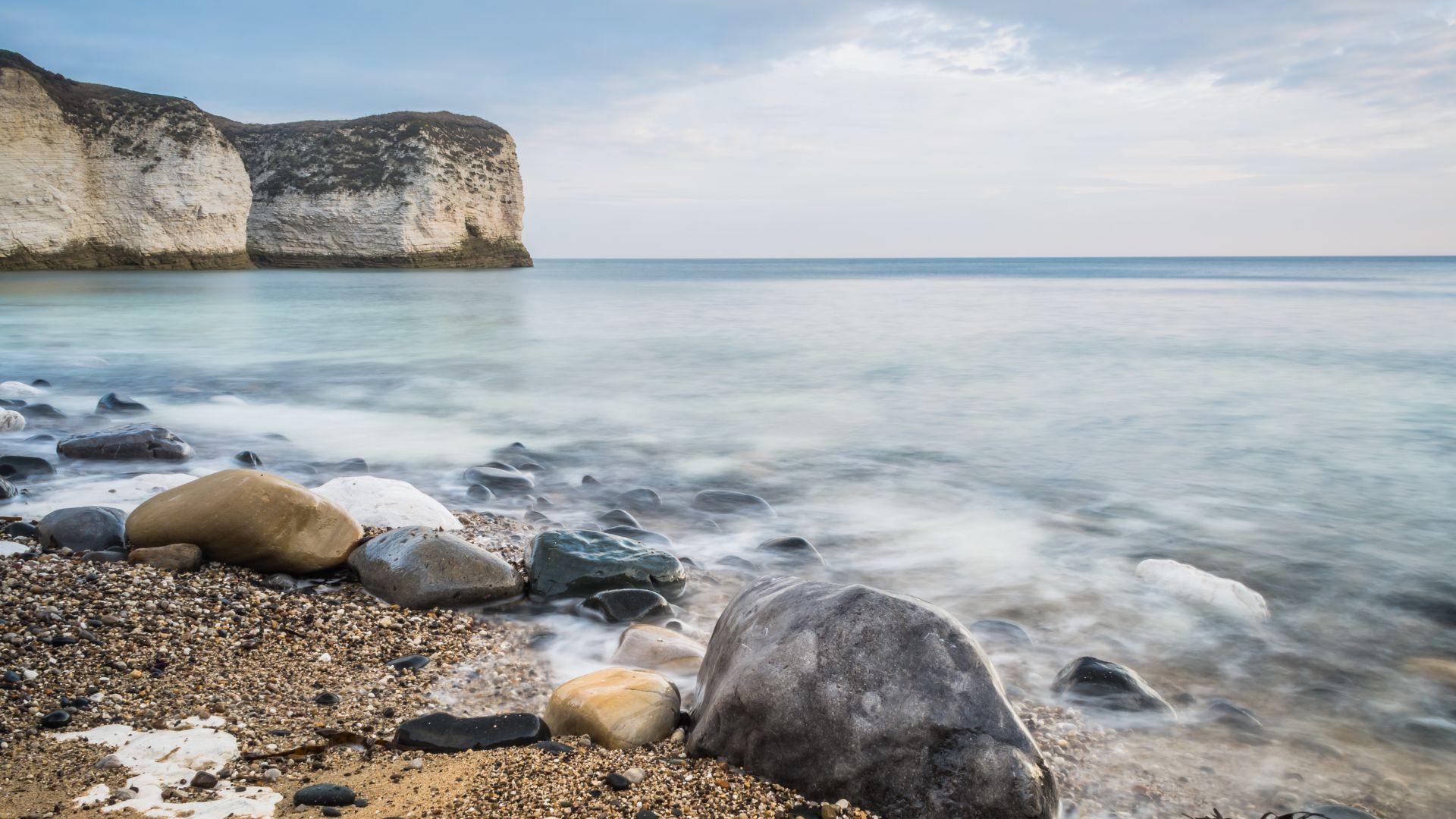 Wallpaper Rocks, stones, beach, sea, nature