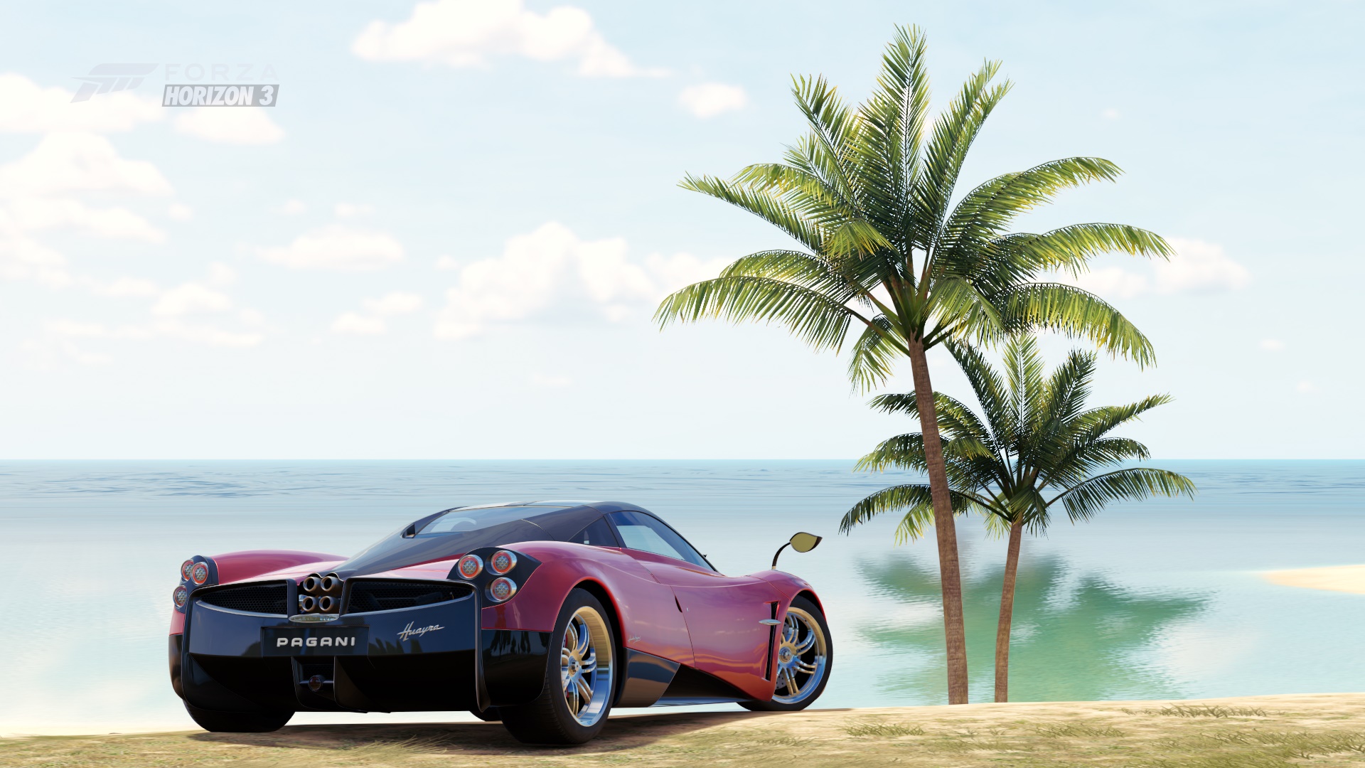 Wallpaper Pagani Huayra, car, Forza Horizon 3, video game