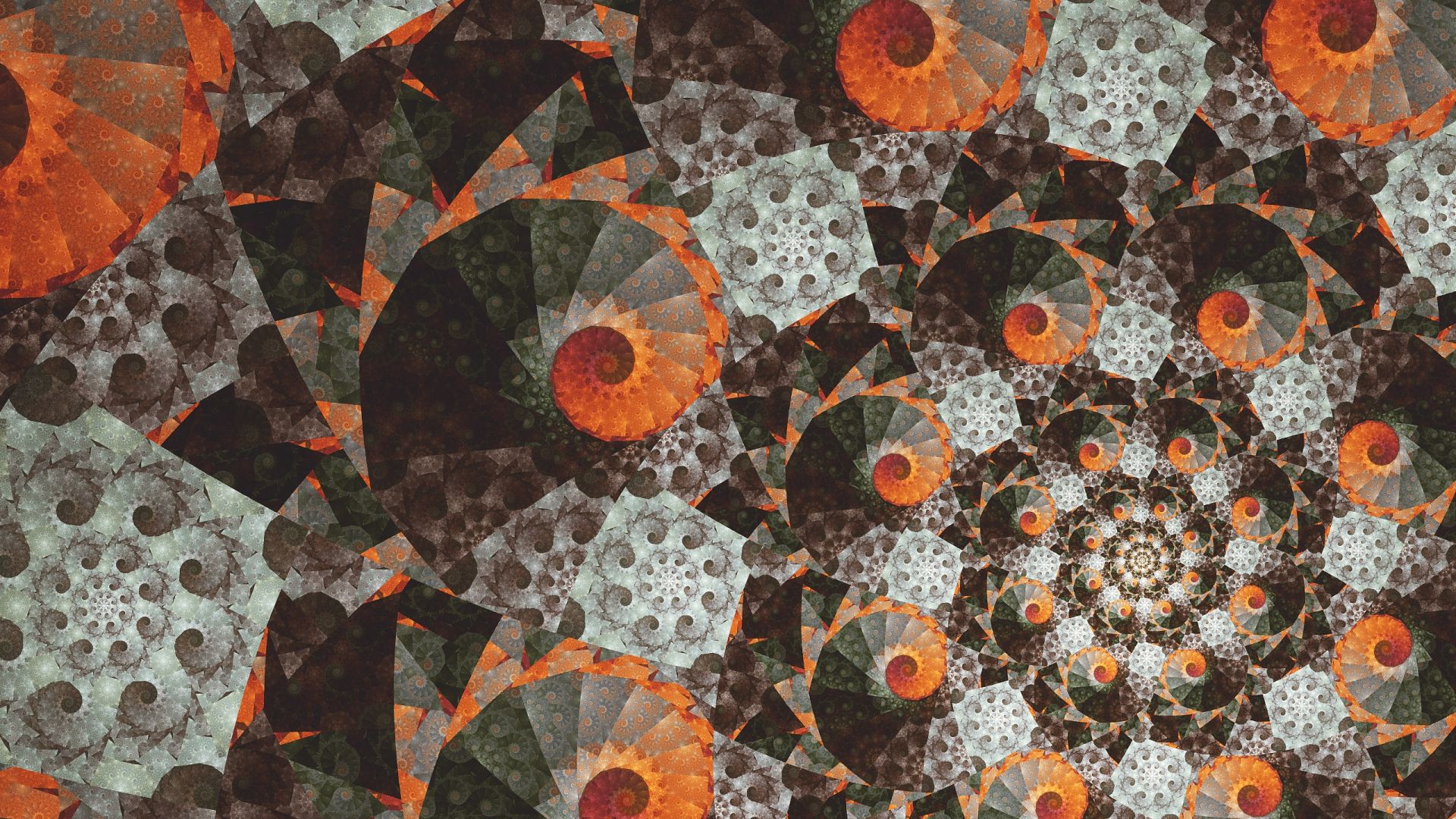 Wallpaper Glitch art, fractal, pattern, abstract, swirl