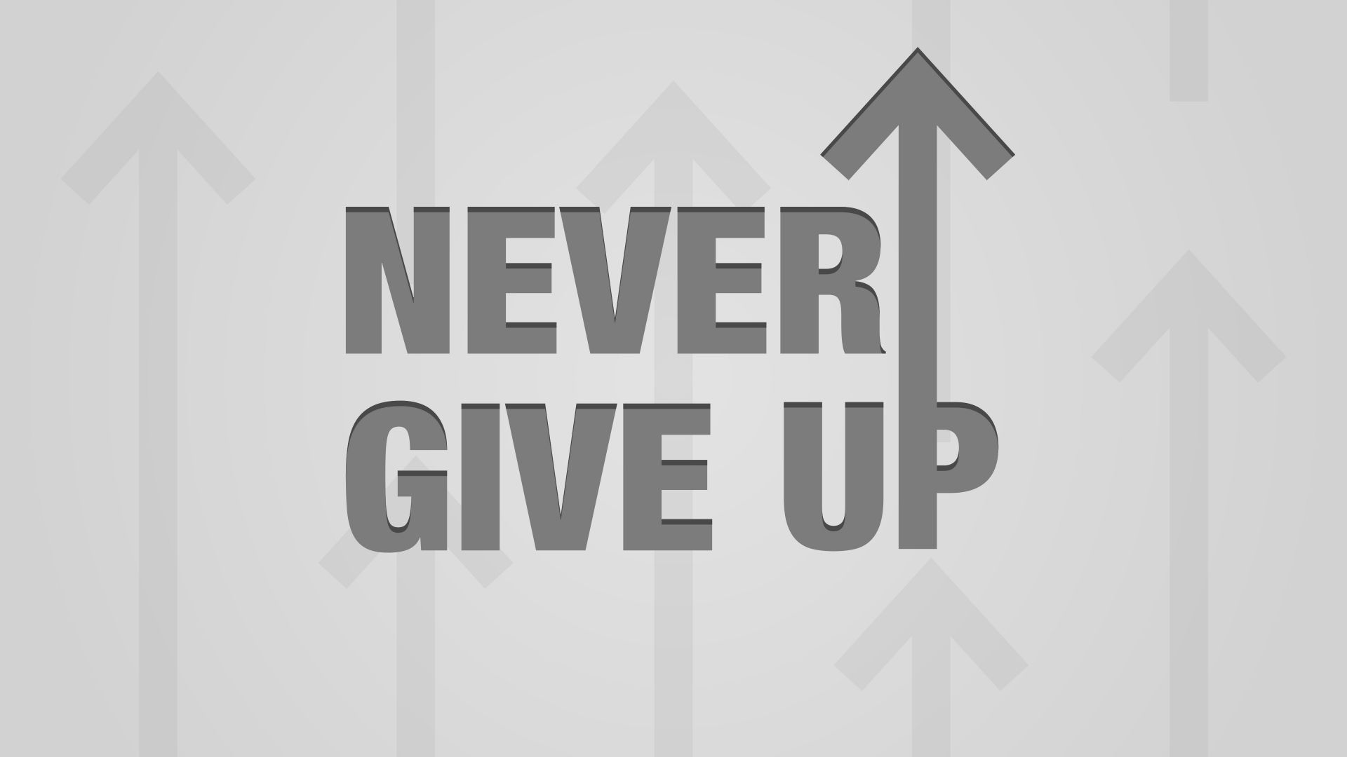 Desktop Wallpaper Typography, Quotes Never Give Up, Hd Image, Picture,  Background, 8axjk2