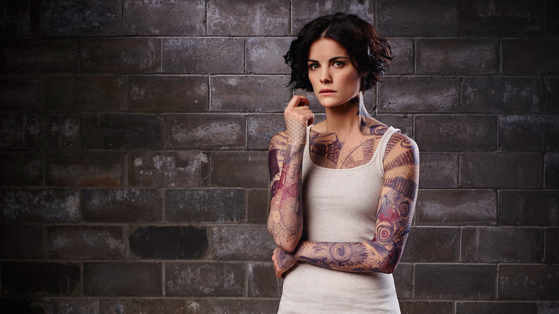 Wallpaper Blindspot tv show, actress, tattoo