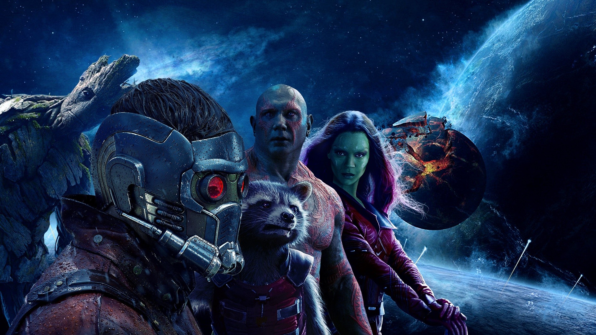 Wallpaper Guardians of the galaxy vol. 2, movie, poster, space, planet