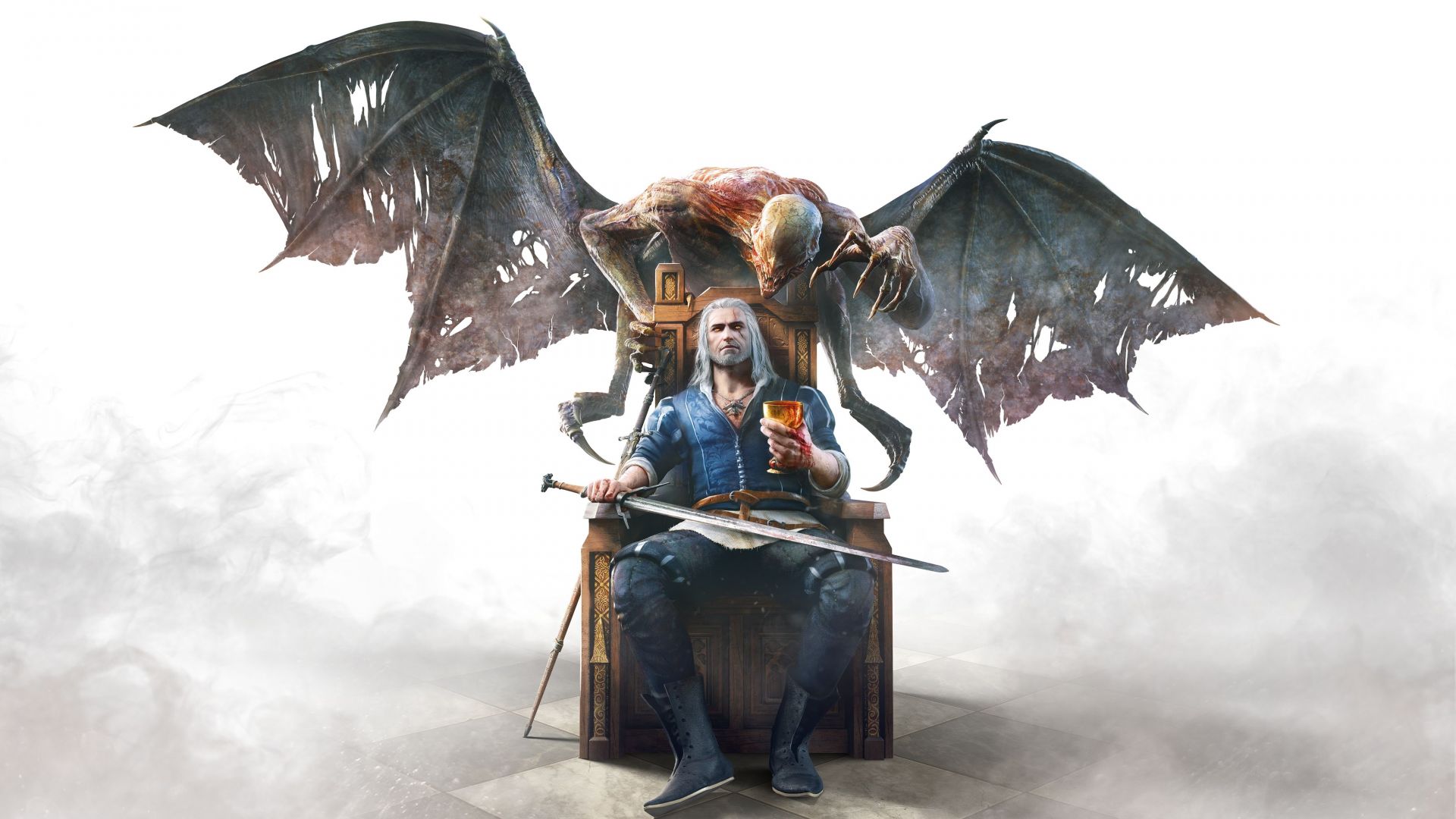 Geralt of Rivia Art The Witcher 3 4K Wallpaper 6493