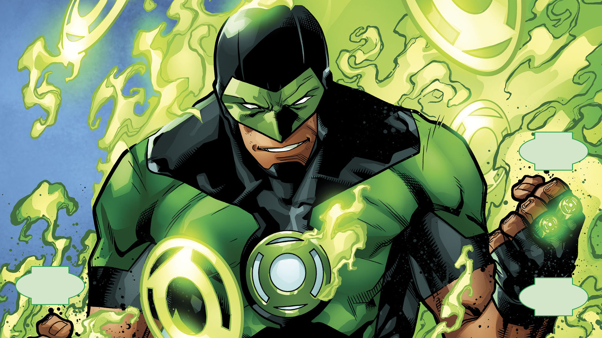Wallpaper Green lantern, superhero, comics