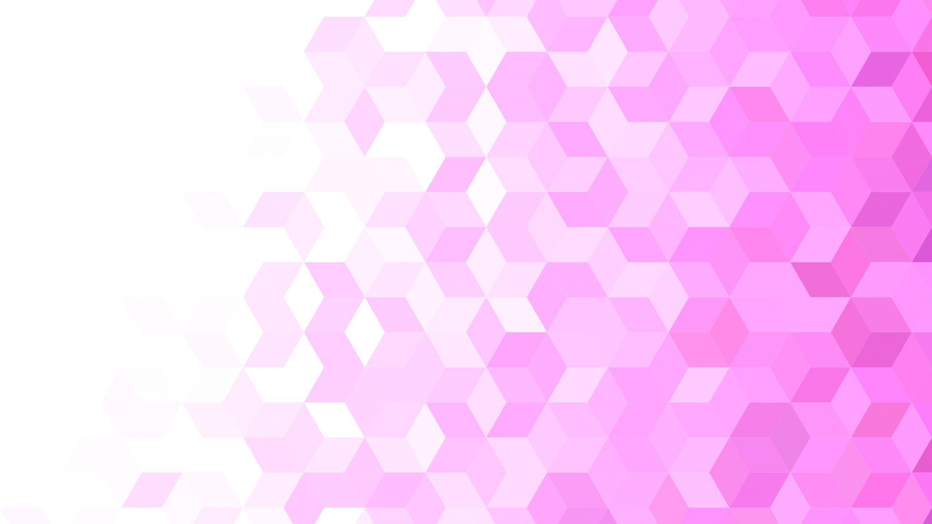 Wallpaper Pink gradient, cubes, abstract