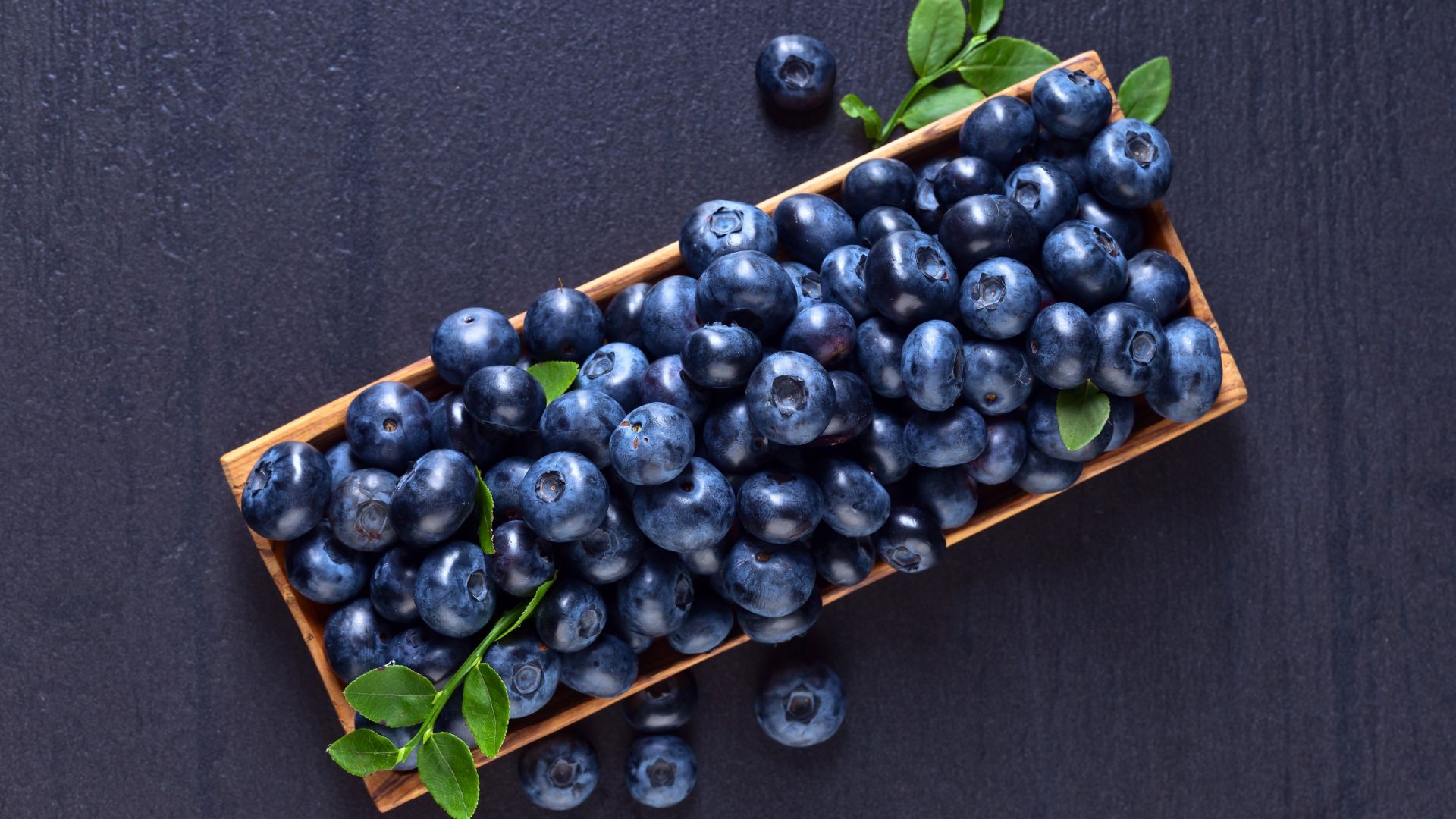 Wallpaper Blueberry, berries, fruits
