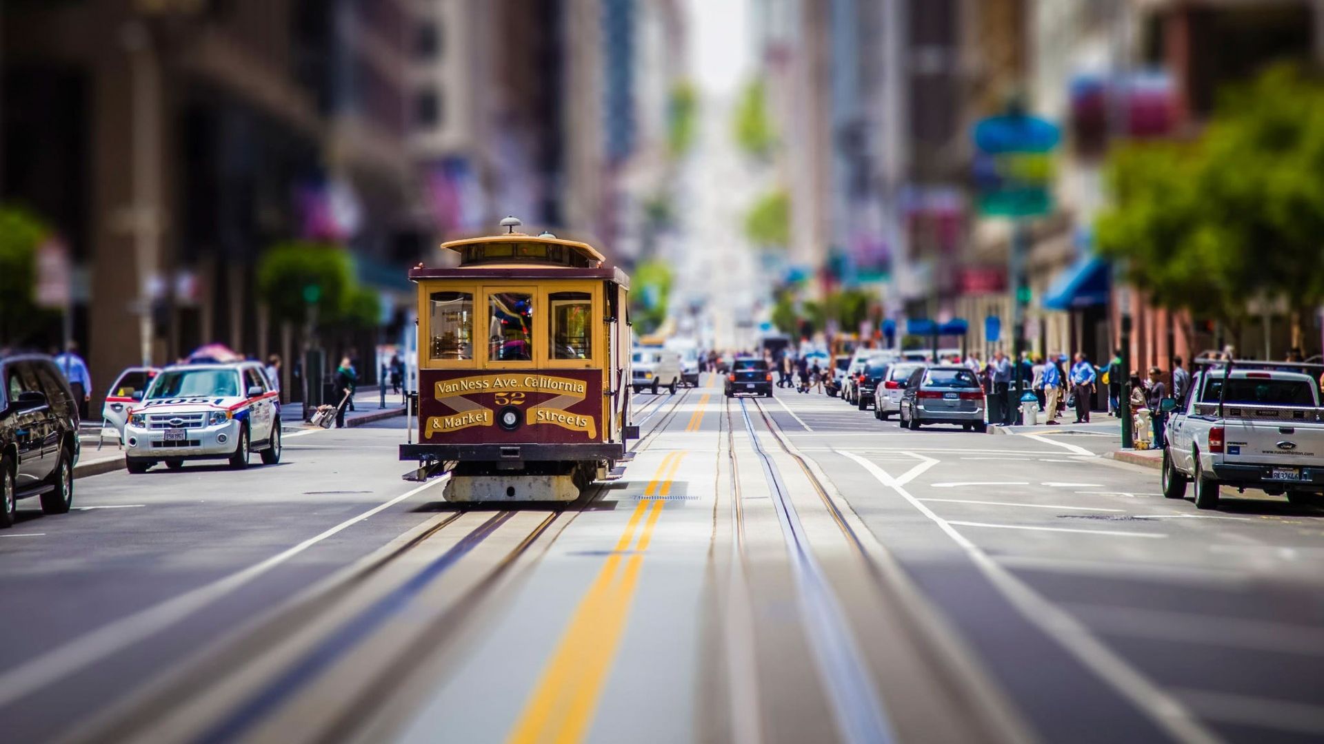 Desktop Wallpaper San Francisco Street View, Hd Image, Picture, Background,  9i6ytb