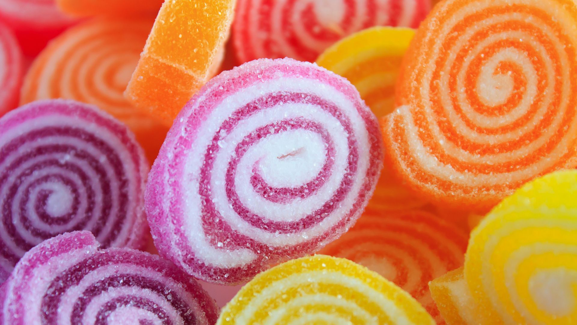 Wallpaper Colorful Candies, sweets