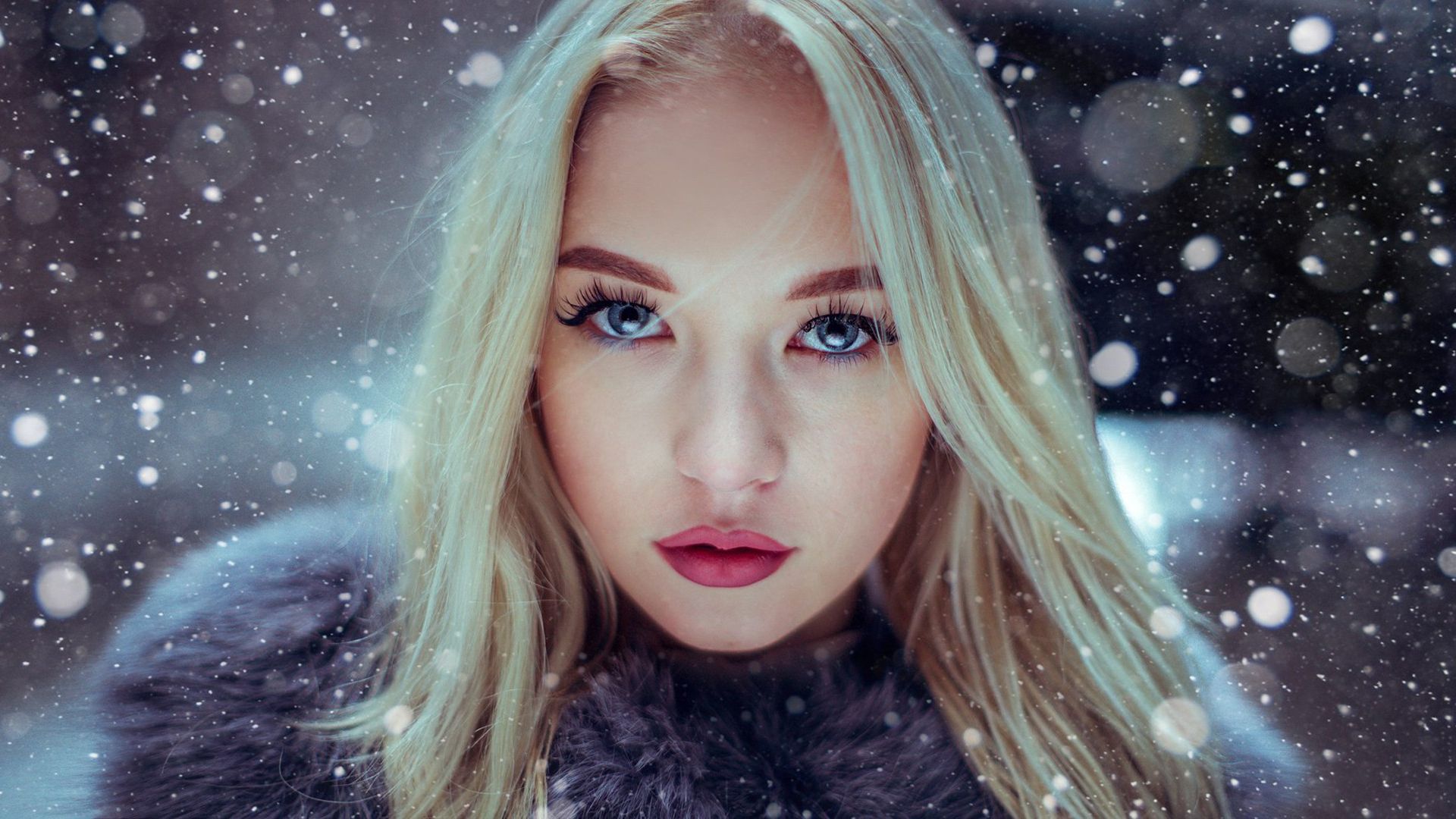 Wallpaper Uliana Verenchikova, blonde, model