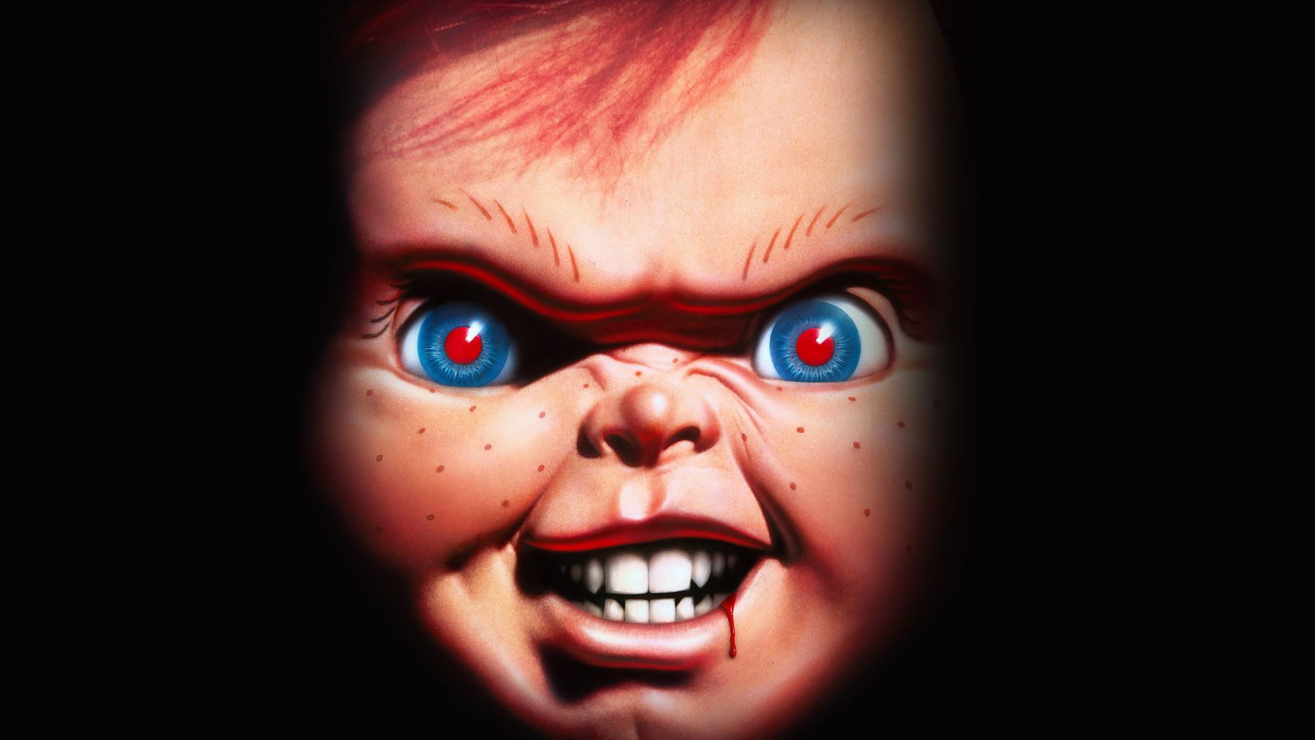 Wallpaper Chucky toy face
