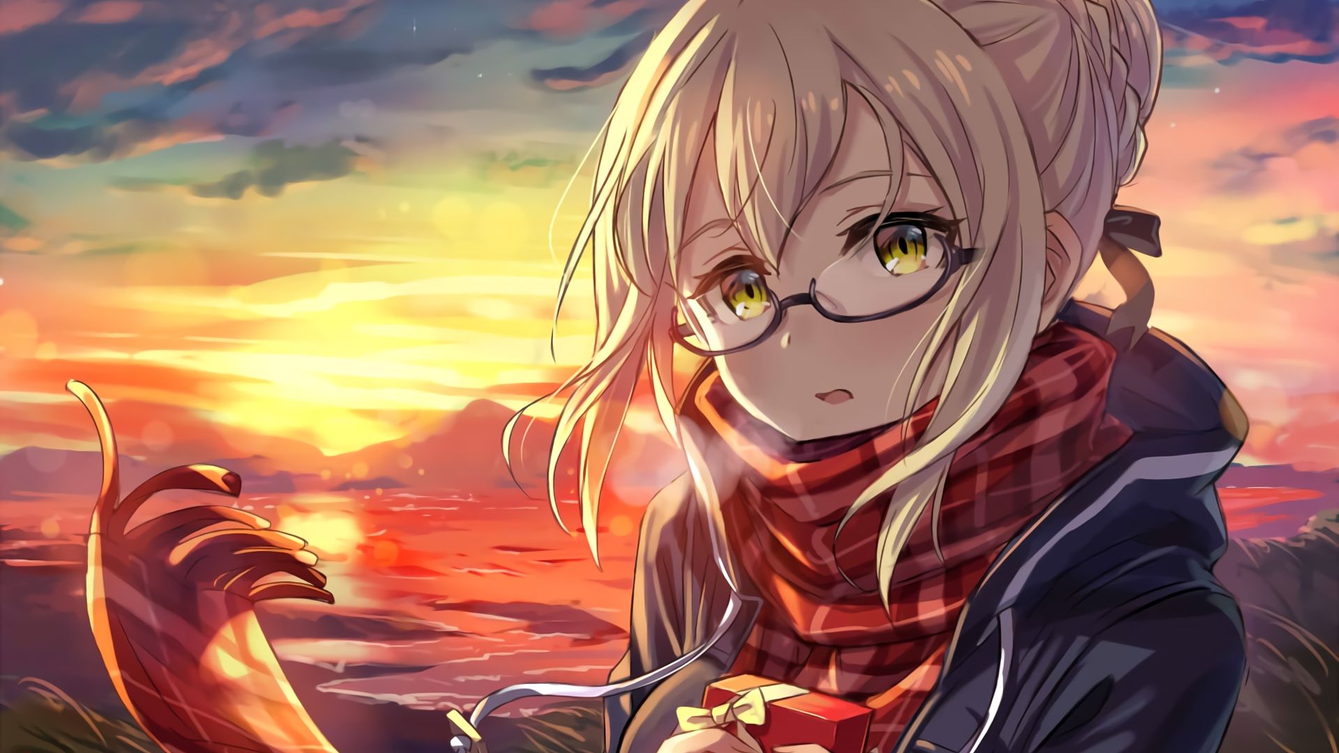 Desktop Wallpaper Saber, Fate/Stay Night, Anime Girl, Hd Image, Picture,  Background, 9yyjhz