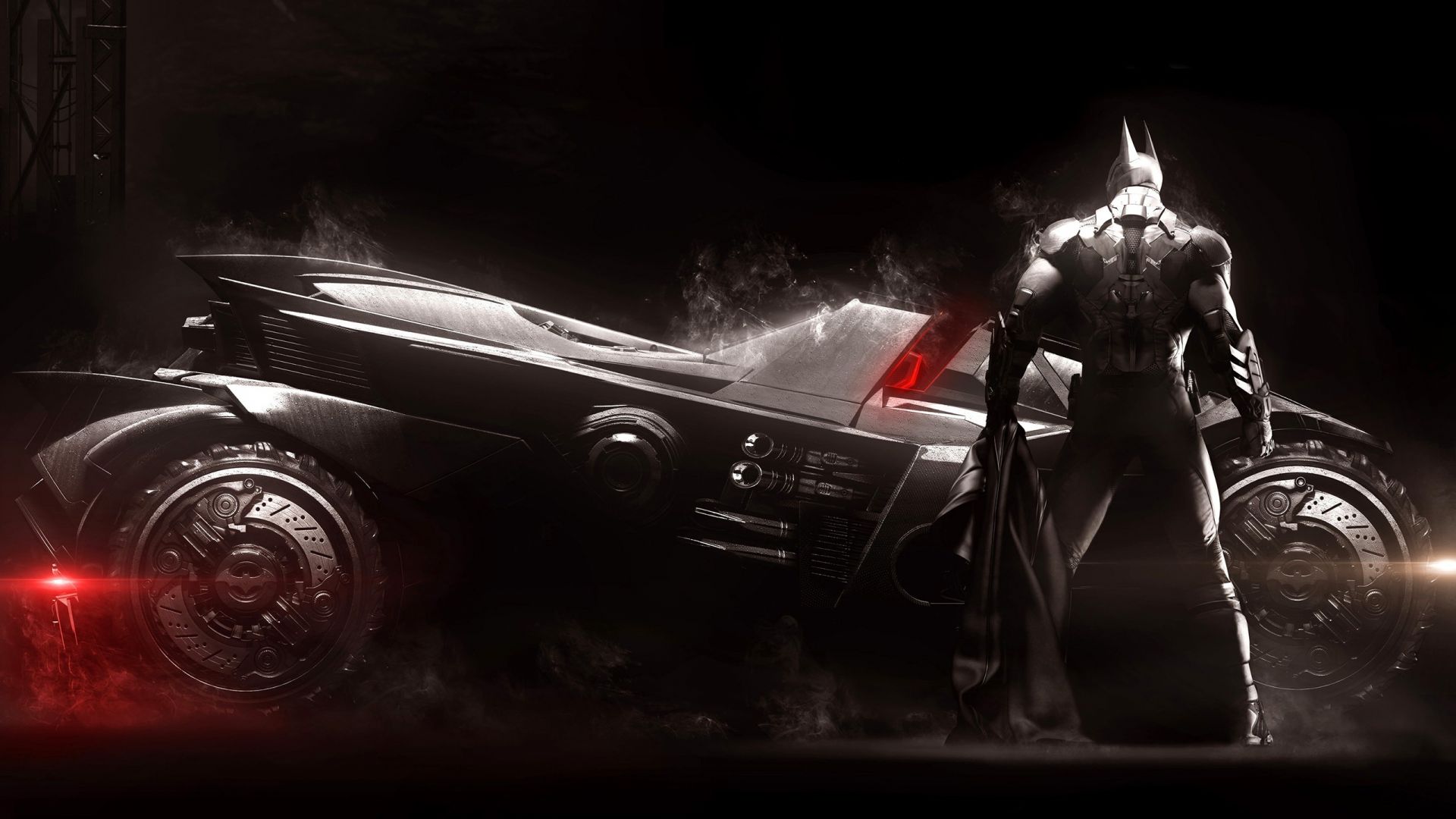 Wallpaper Batman: Arkham Knight, video game, dark