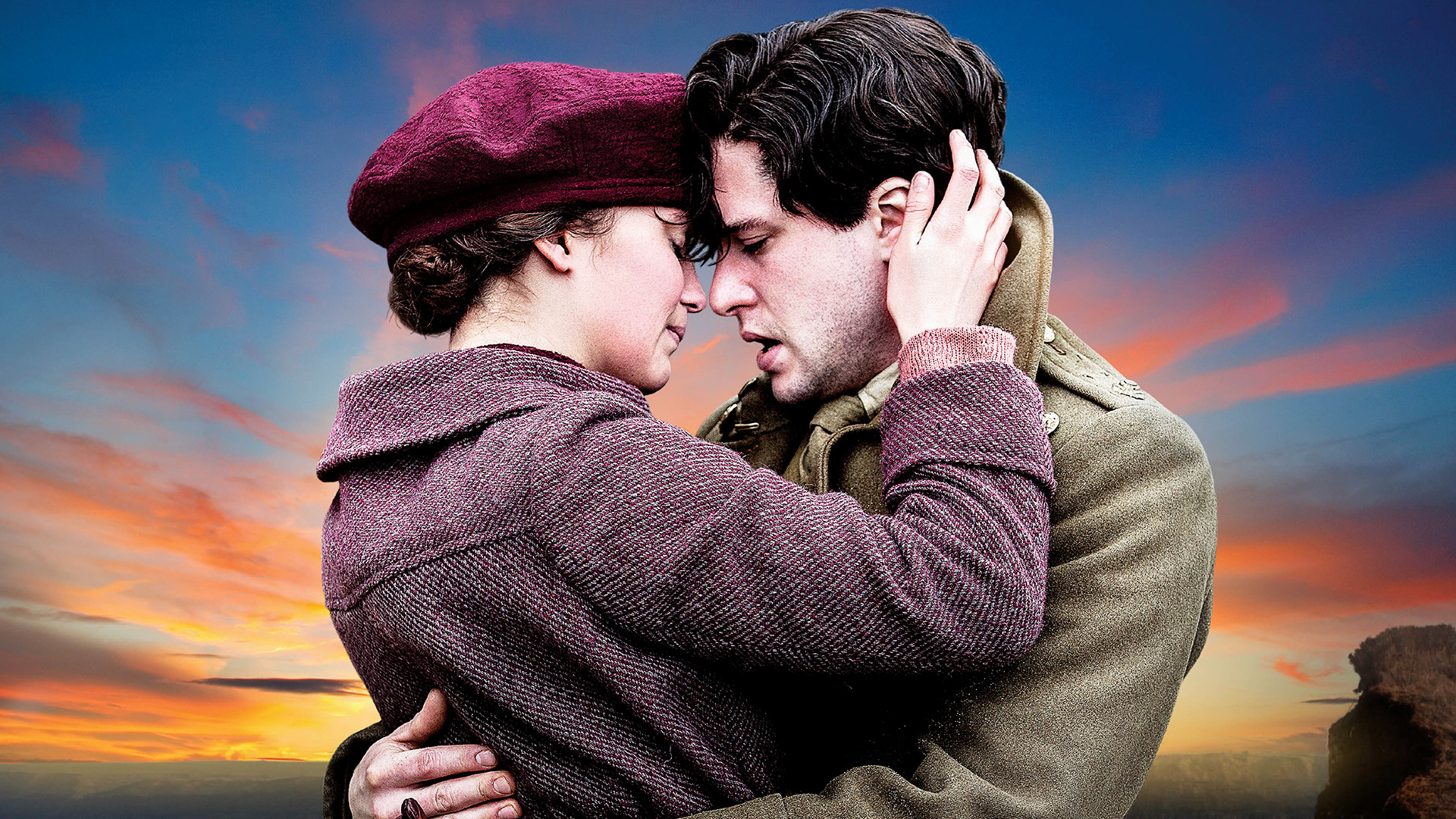 Wallpaper Couple from movie, Testament Of Youth, 2014 Movie