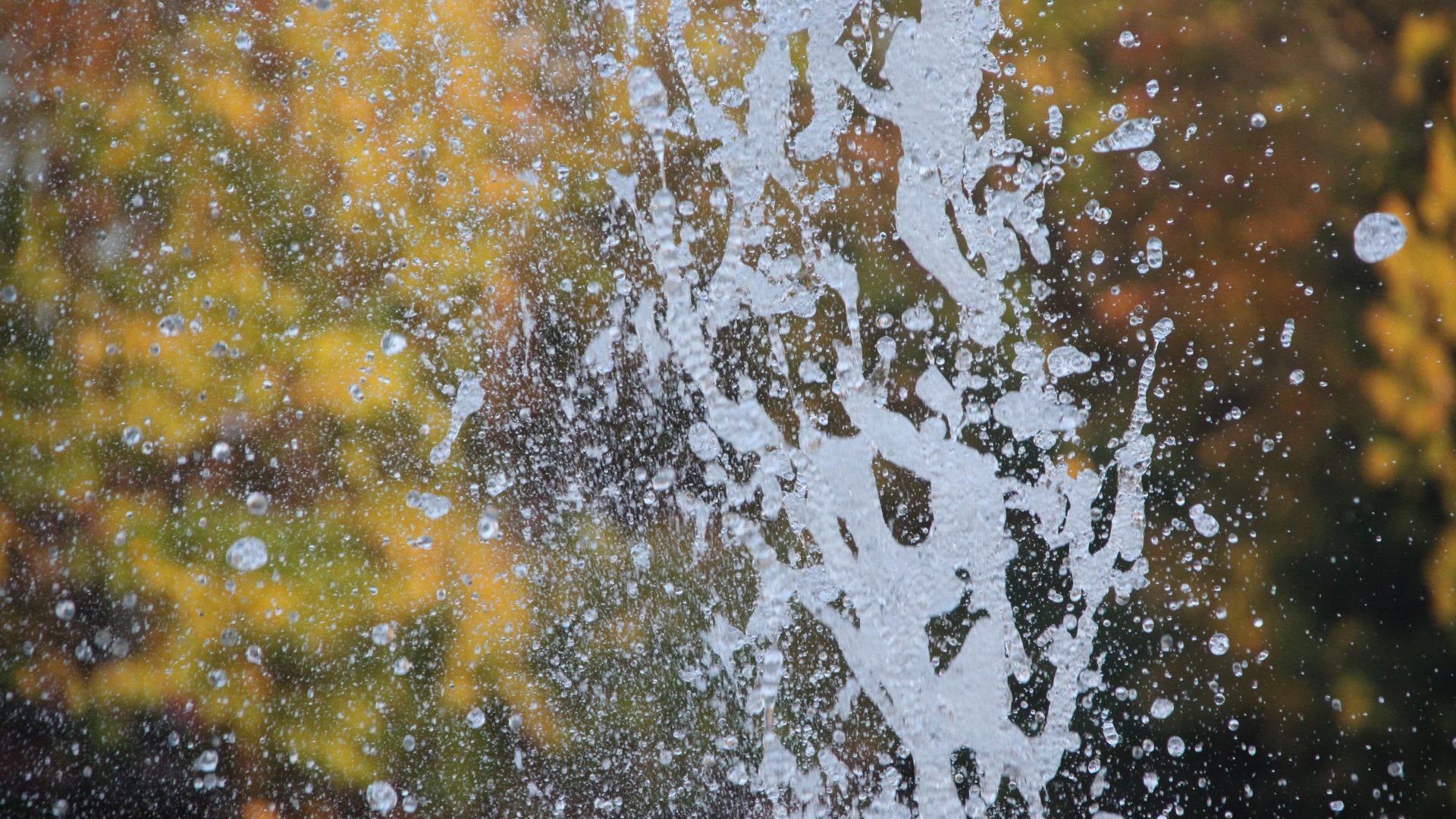 Wallpaper water splashes close up