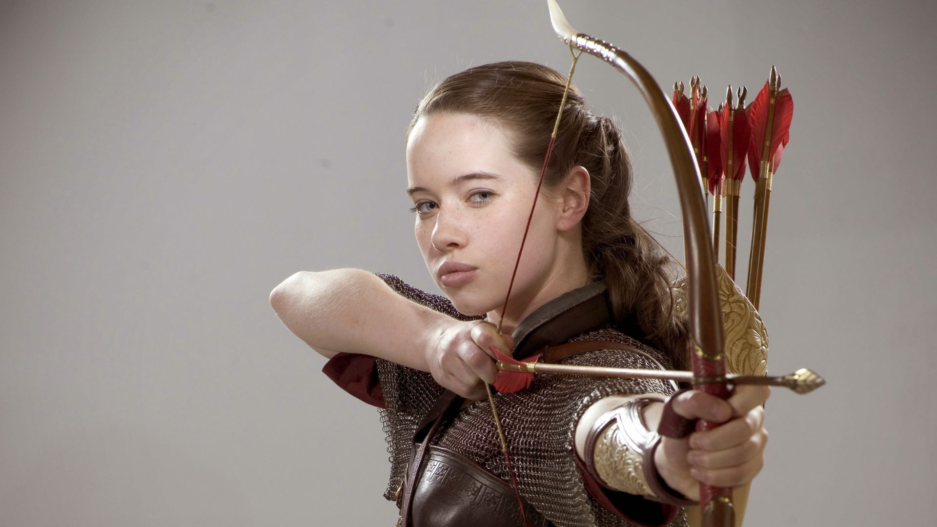Wallpaper Anna Popplewell, Susan Pevensie, The Chronicles of Narnia, archer, movie, 5k