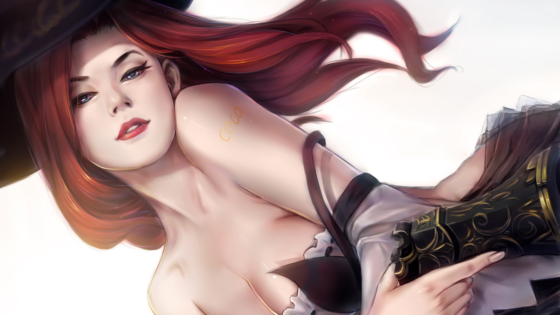 Desktop Wallpaper Miss Fortune A Sexy Girl Of League Of Legends, Hd Image,  Picture, Background, A K Ne
