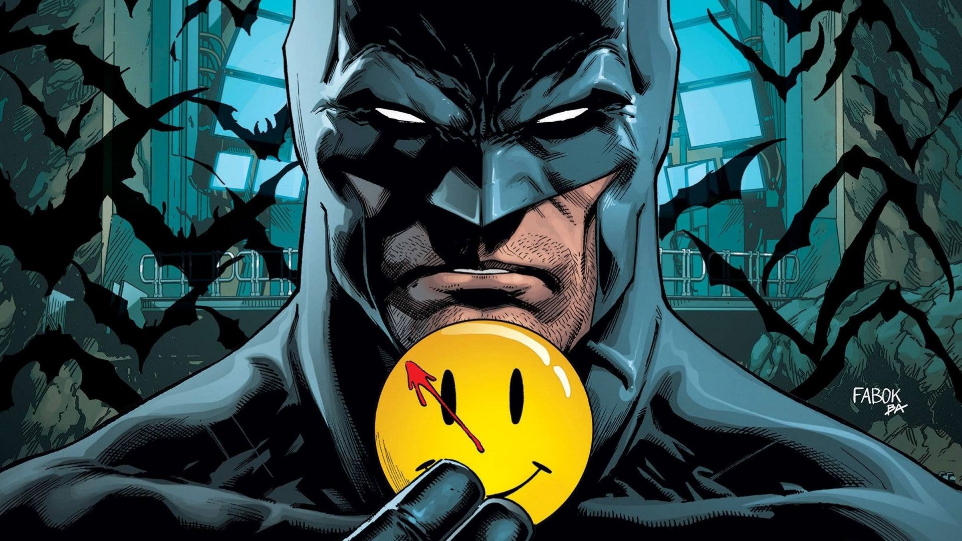 Wallpaper Serious batman, superhero, dc comics