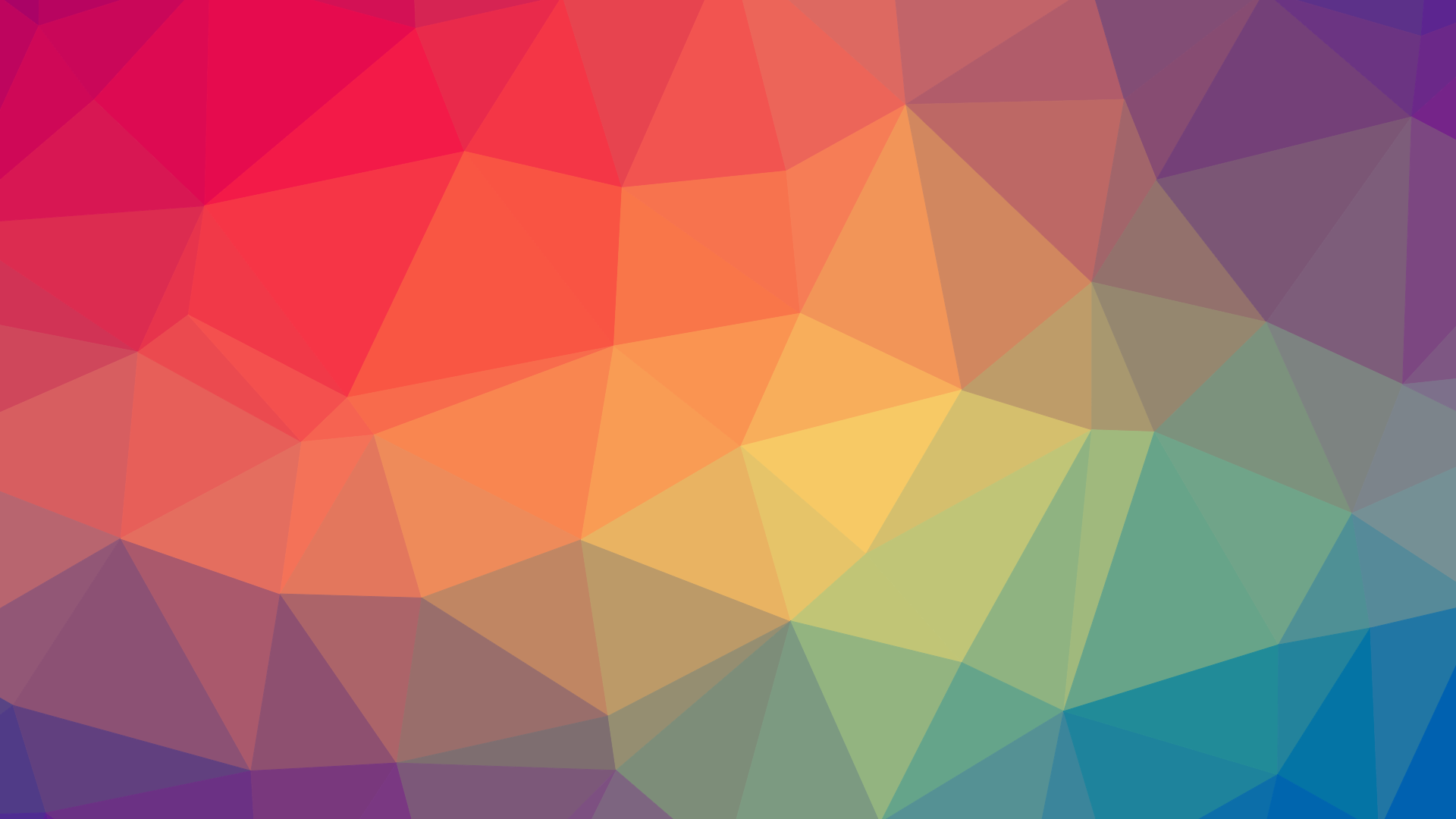 Wallpaper Abstract, low poly, colorful