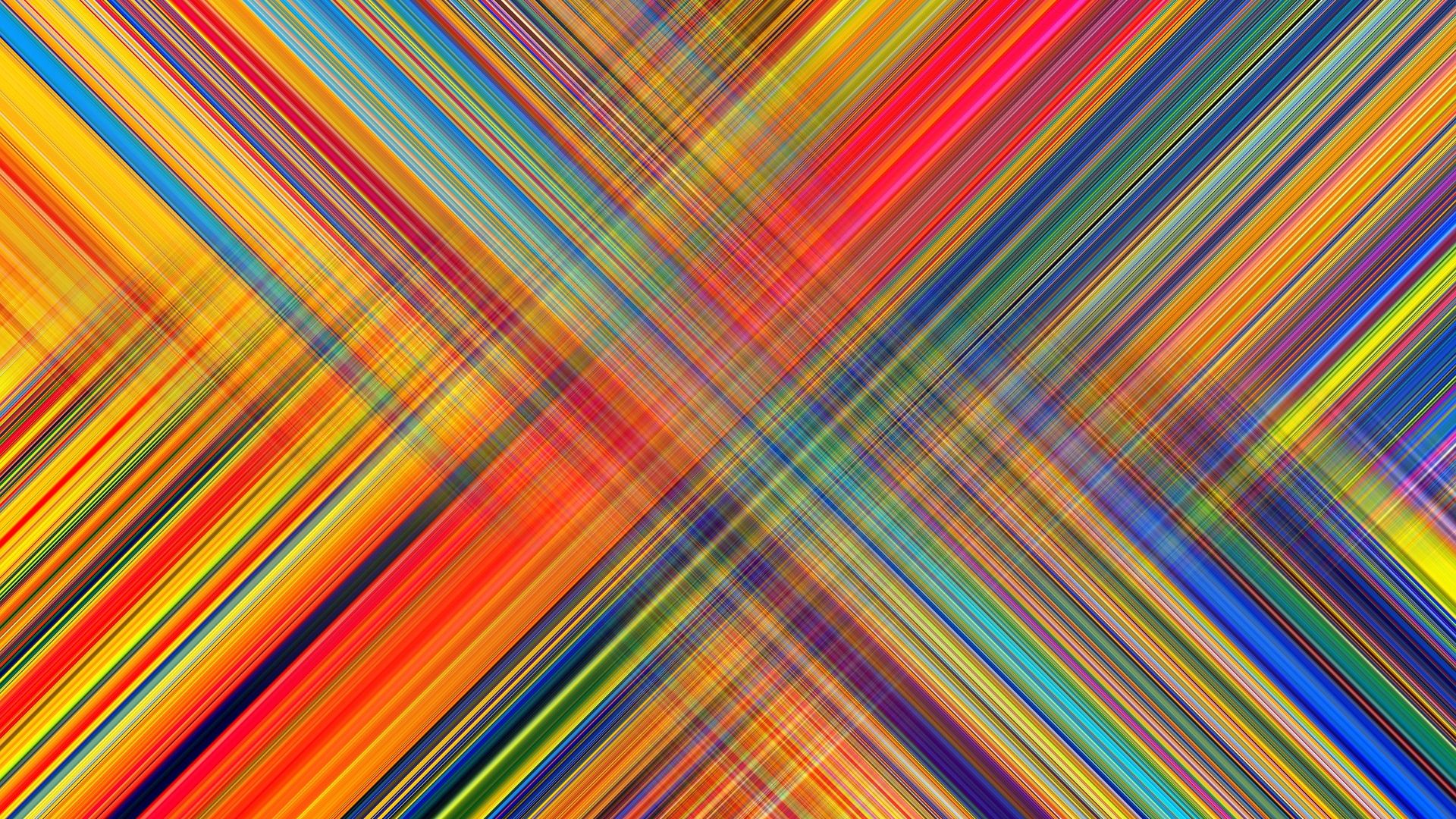 Wallpaper Stripes crossing, colorful, abstract