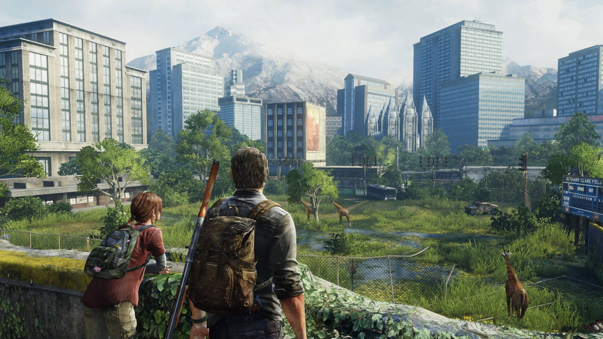 Wallpaper The Last of Us Remastered ps4 video game