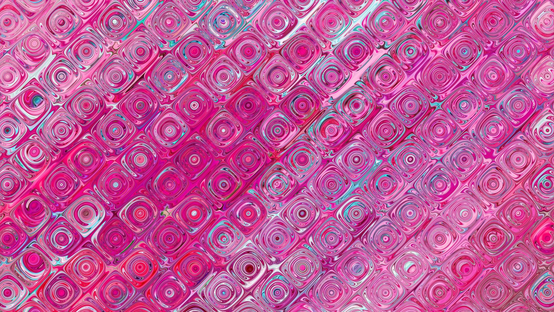 Wallpaper Pink squares, pattern, abstract