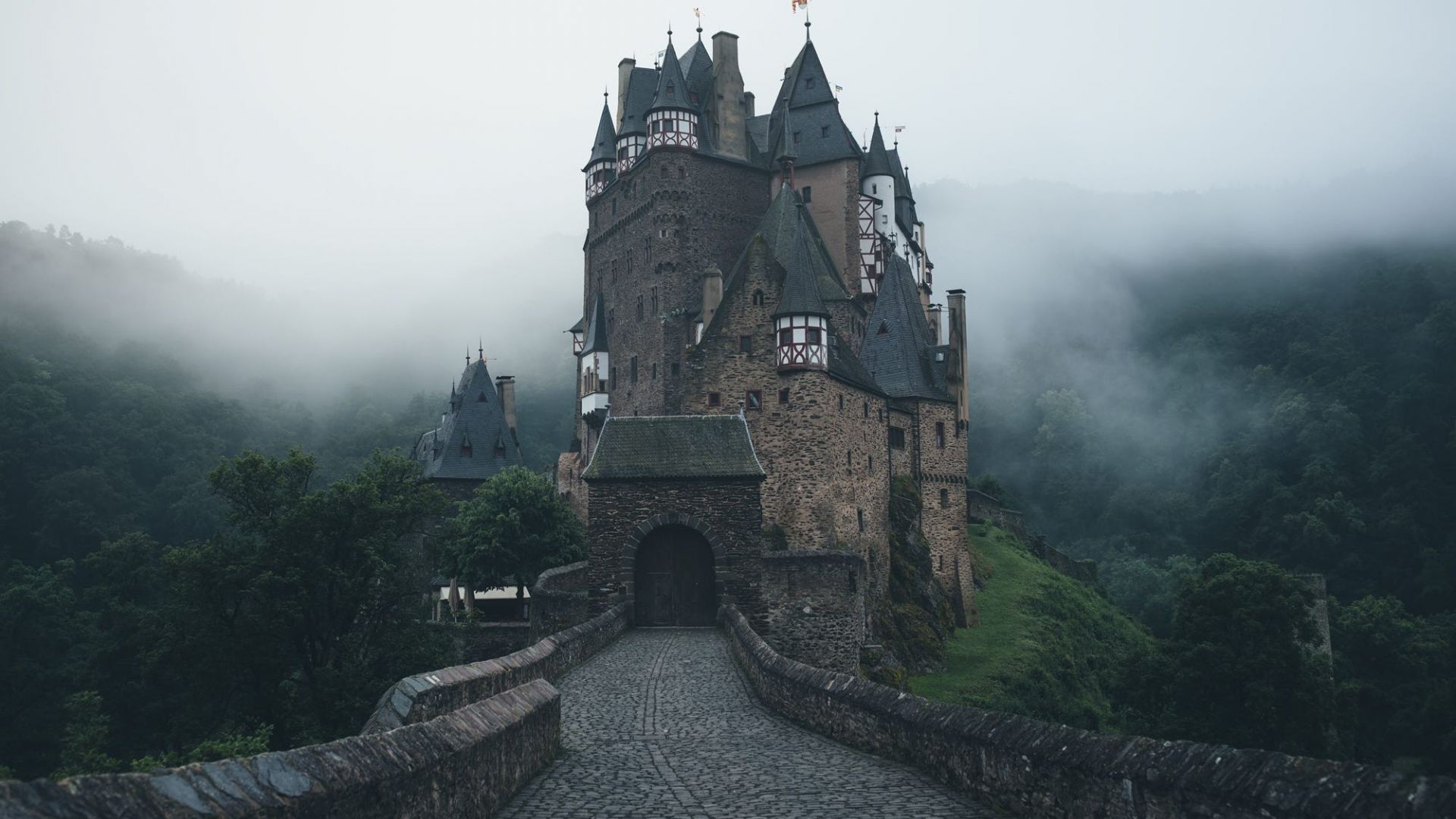 Wallpaper Castle, Eltz castle, architecture