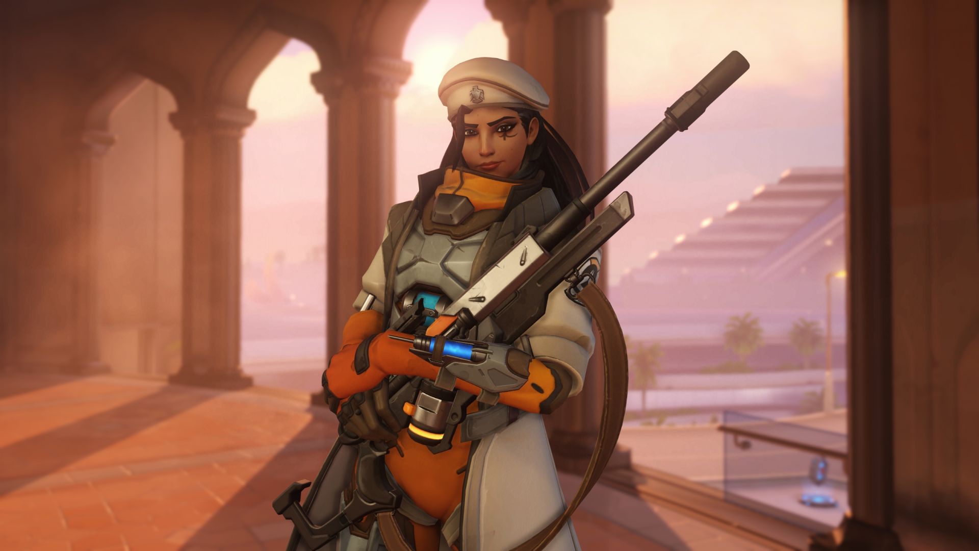 Wallpaper Ana, overwatch game, video game