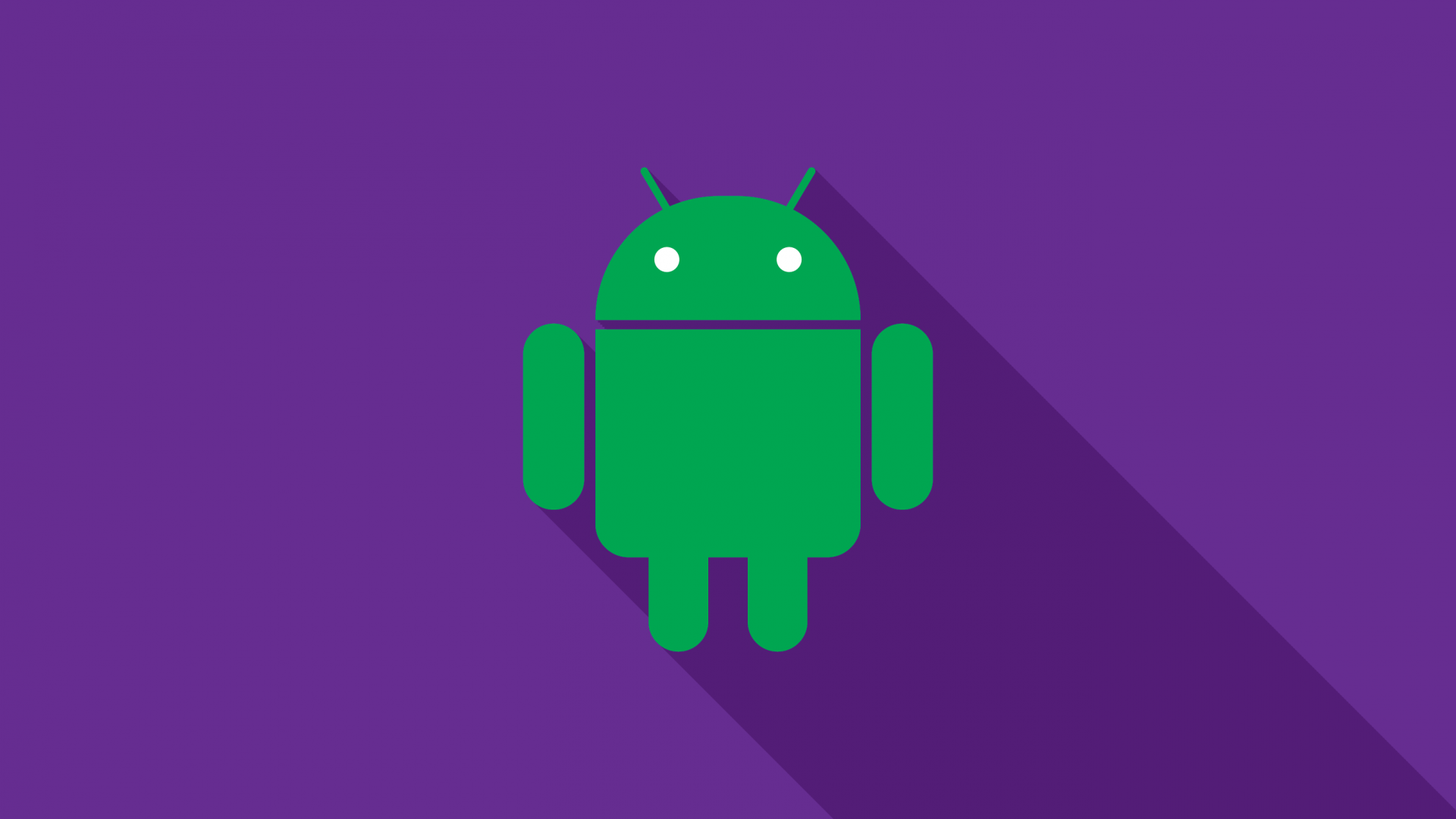 Wallpaper Android logo minimal