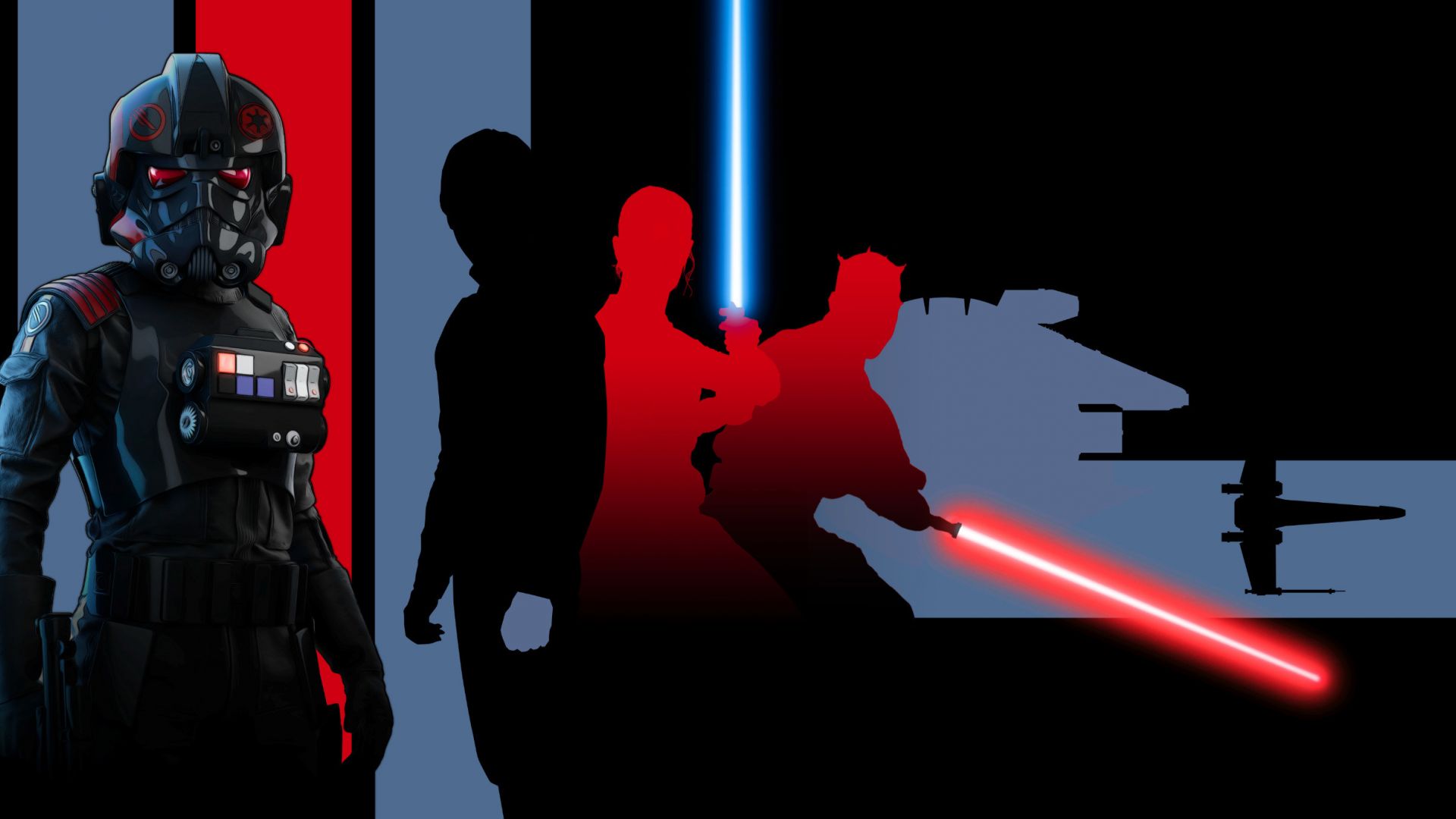 Wallpaper Star wars battlefront 2, video game, dark, artwork
