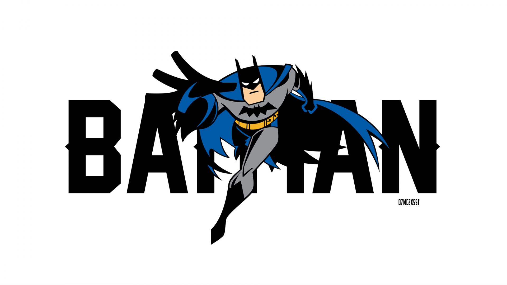 Wallpaper Batman, cartoon, dc comics