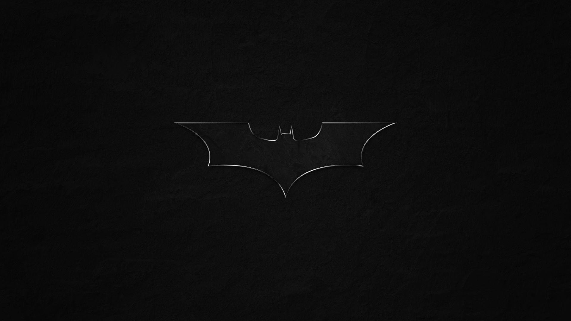 Wallpaper Batman, logo, minimal, dark, background