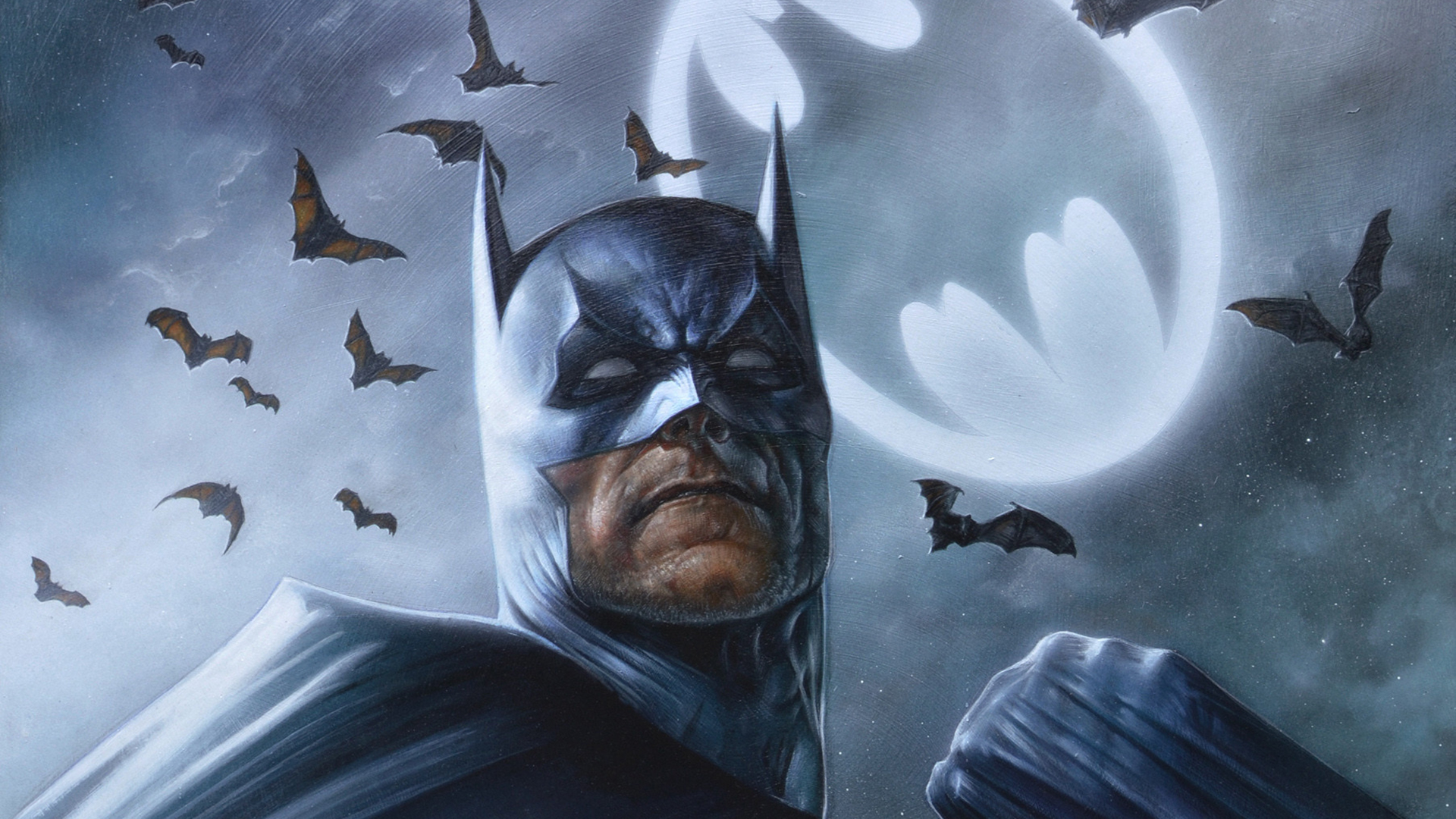 Desktop Wallpaper Batman, Superhero, Face, Hd Image, Picture, Background,  B55854